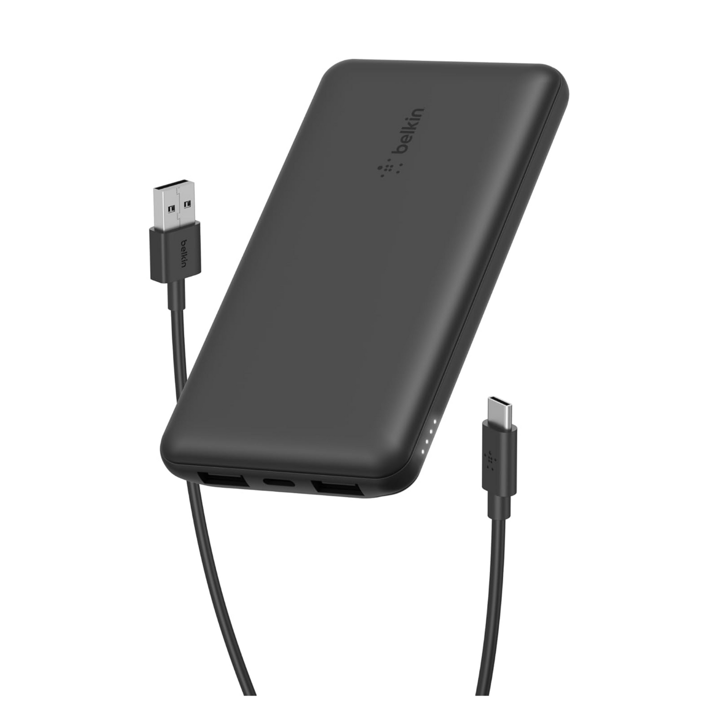 Belkin USB-C POwerbank USB-C port: Up to 15W output  USB-A ports: Up to 12W output each 10000 mah - Black