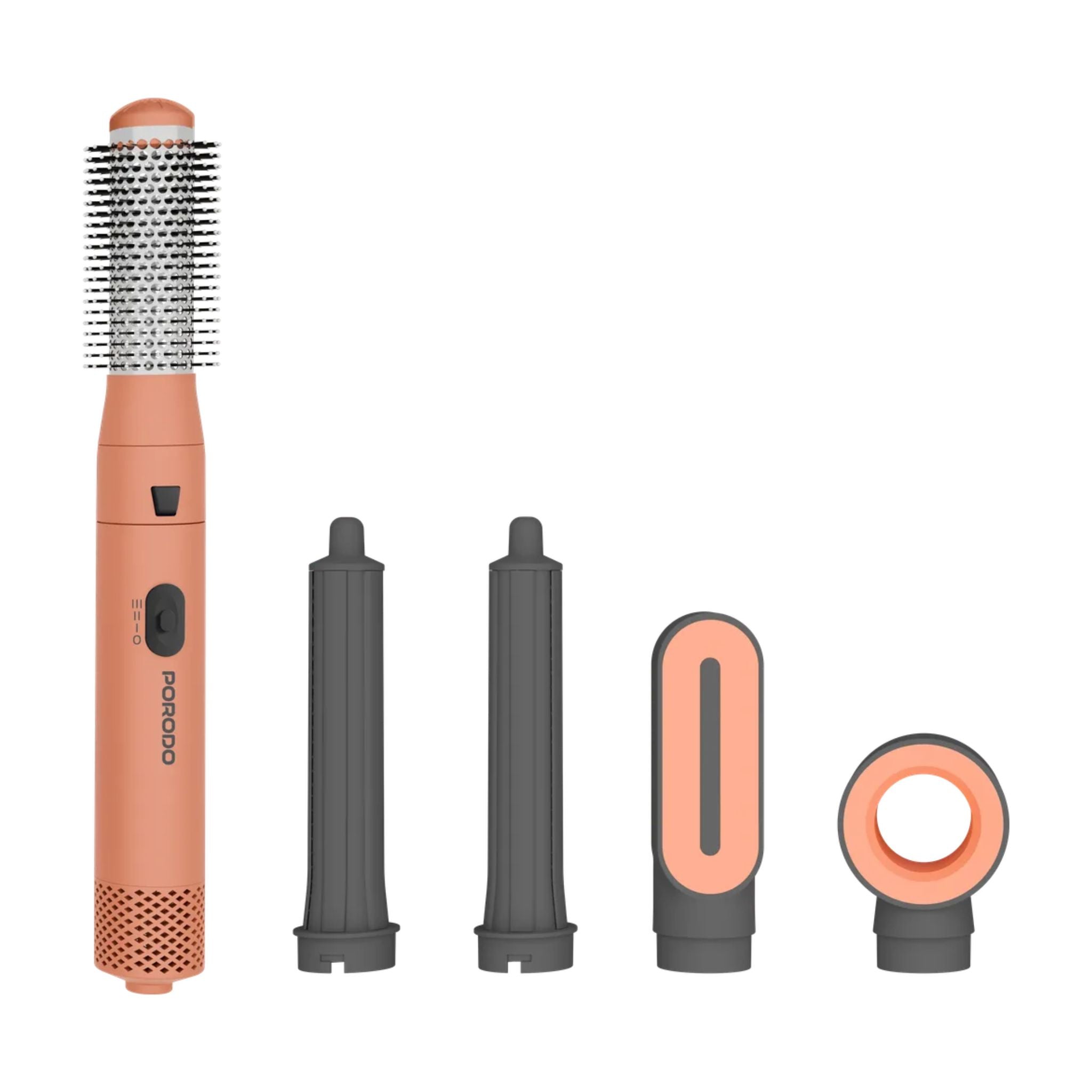 Porodo Tulip 5-In-1 Multi-Function Hair Styler - Peach