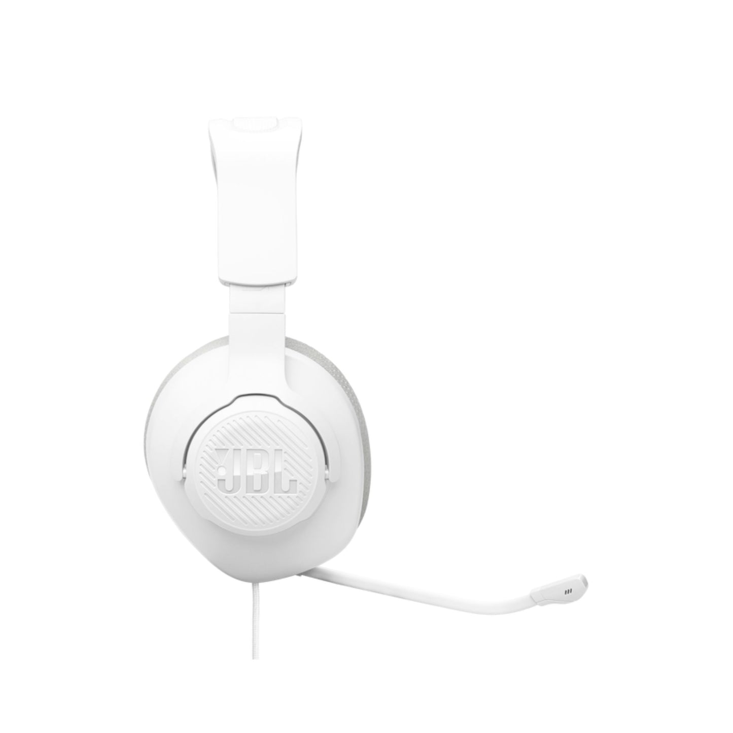 JBL Quantum 100M2 Wired Over-Ear Gaming Headset with JBL QuantumSOUND Signature, 3.5 mm Jack, Multi-Platform Compatibility and Removable Microphone with Mute Option_White