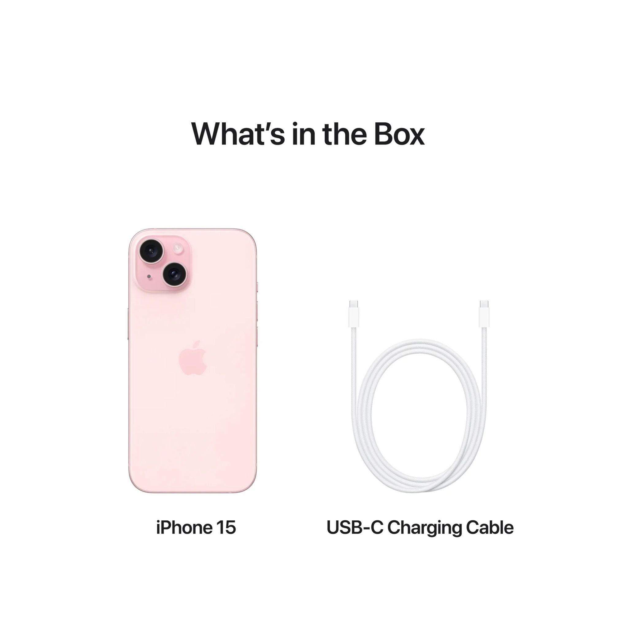 Apple iPhone 15 (128 GB) - Pink (India)