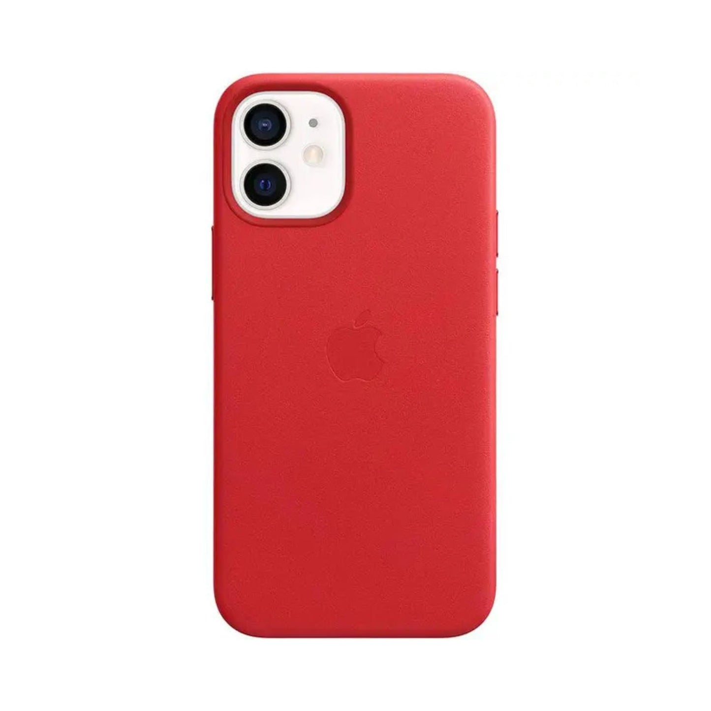 APPLE iPhone 12 Mini ( 5.4" ) Leather Case with MagSafe - (PRODUCT) Red