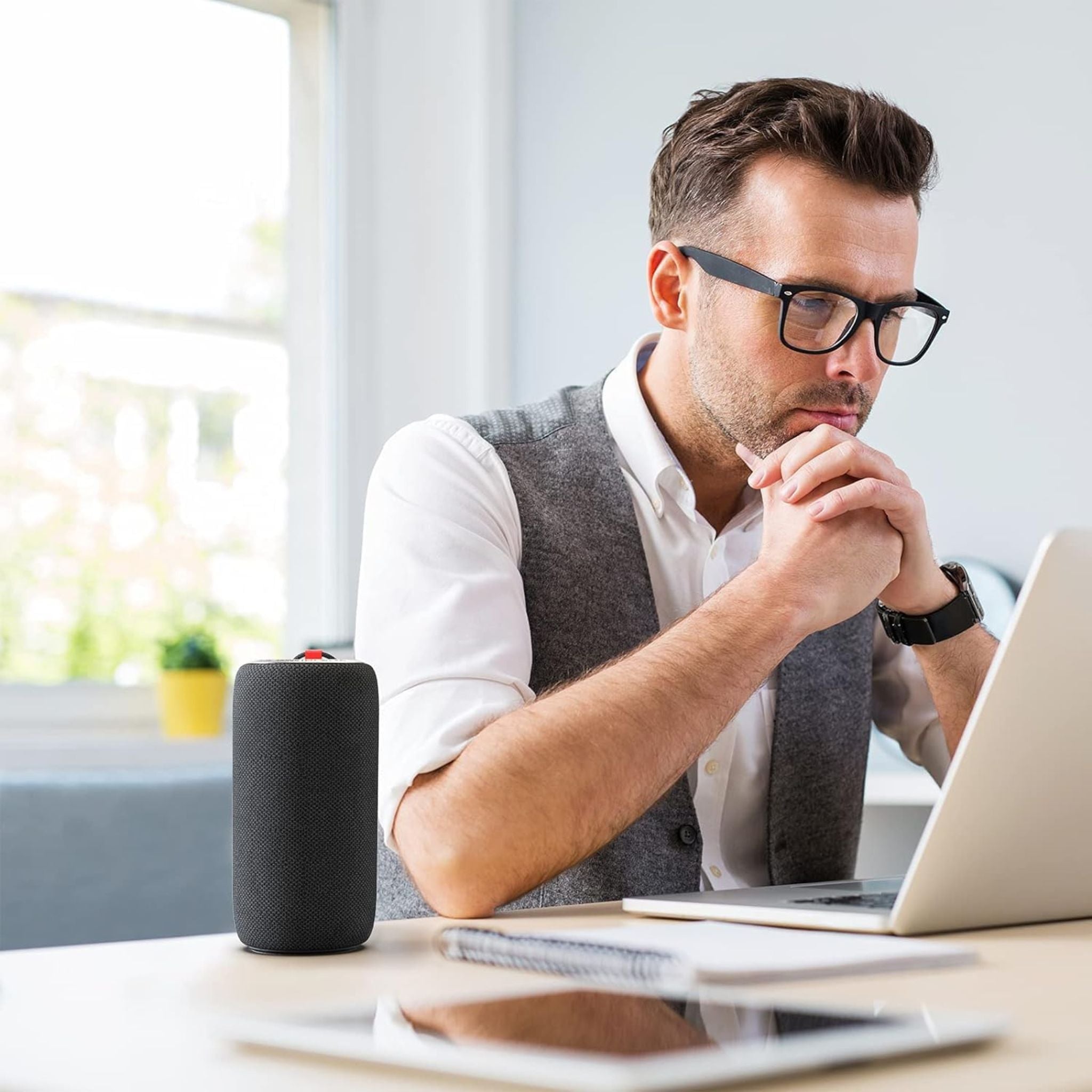 Monster S310 Bluetooth Speaker, Portable Bluetooth Speaker, 30W True Wireless Stereo Pairing Deliver Dynamic Sound, Waterproof Speaker, Bluetooth 5.2 Built-in Mic, 24H, for Family Outdoor