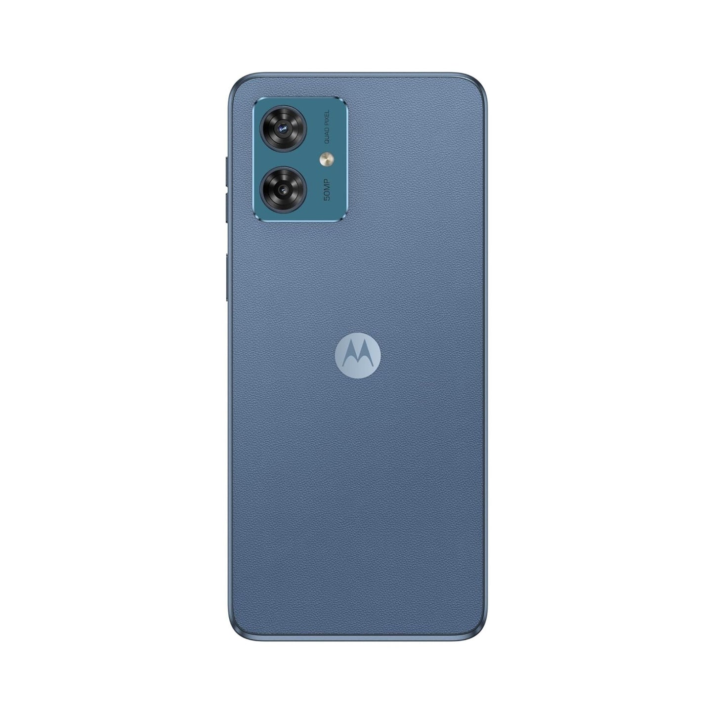 MOTOROLA moto g54 5G Dual with eSim Smartphone, 8+256GB, 6.5" FHD+ 120Hz, 50 MP OIS Anti-Shake Camera, Dolby Atmos, 5000mAh, Vegan Leather - Indigo Blue