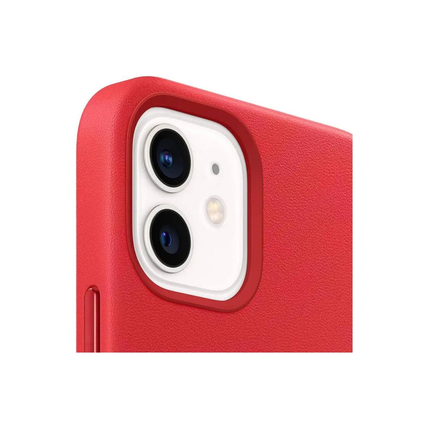 APPLE iPhone 12 Mini ( 5.4" ) Leather Case with MagSafe - (PRODUCT) Red