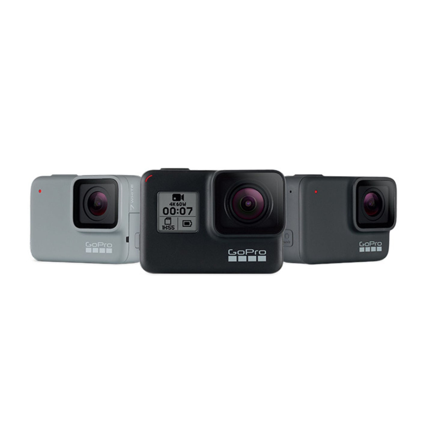 GoPro HERO7 Digital Action Camera + Sleeve (12MP|4K 60|33FT 10M|Live Streaming_Black