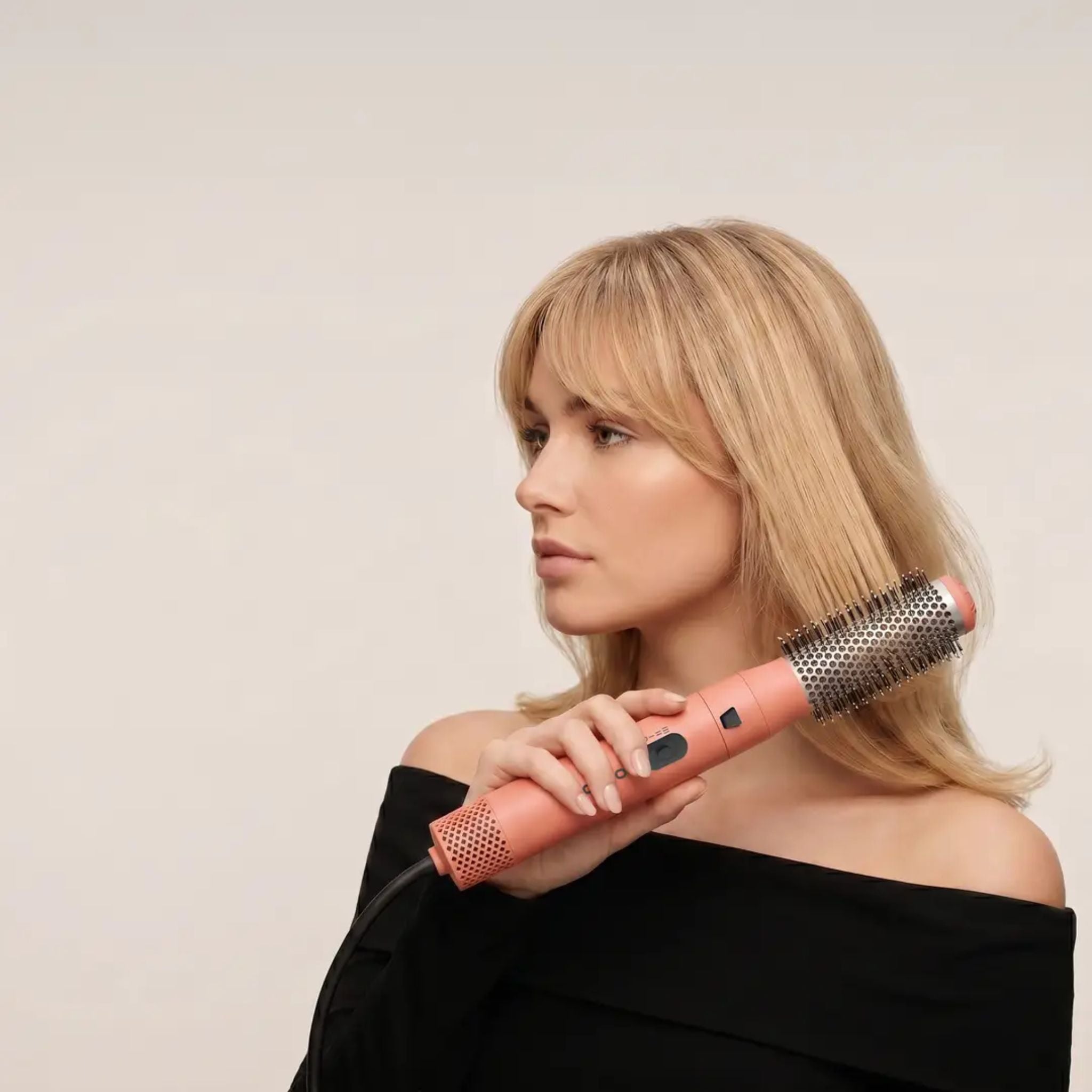 Porodo Tulip 5-In-1 Multi-Function Hair Styler - Peach