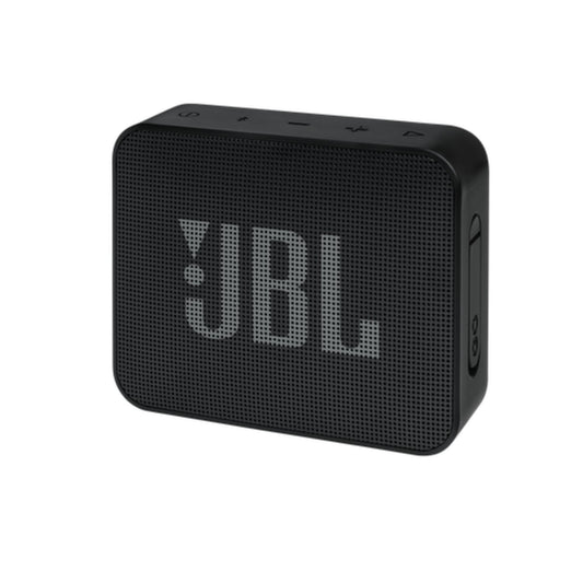 JBL Go Essential Portable Waterproof Speaker, Original JBL Pro Sound, Big Audio and Rich Bass, IPX7 Waterproof, Wireless Streaming, 5 Hours of Battery - Black