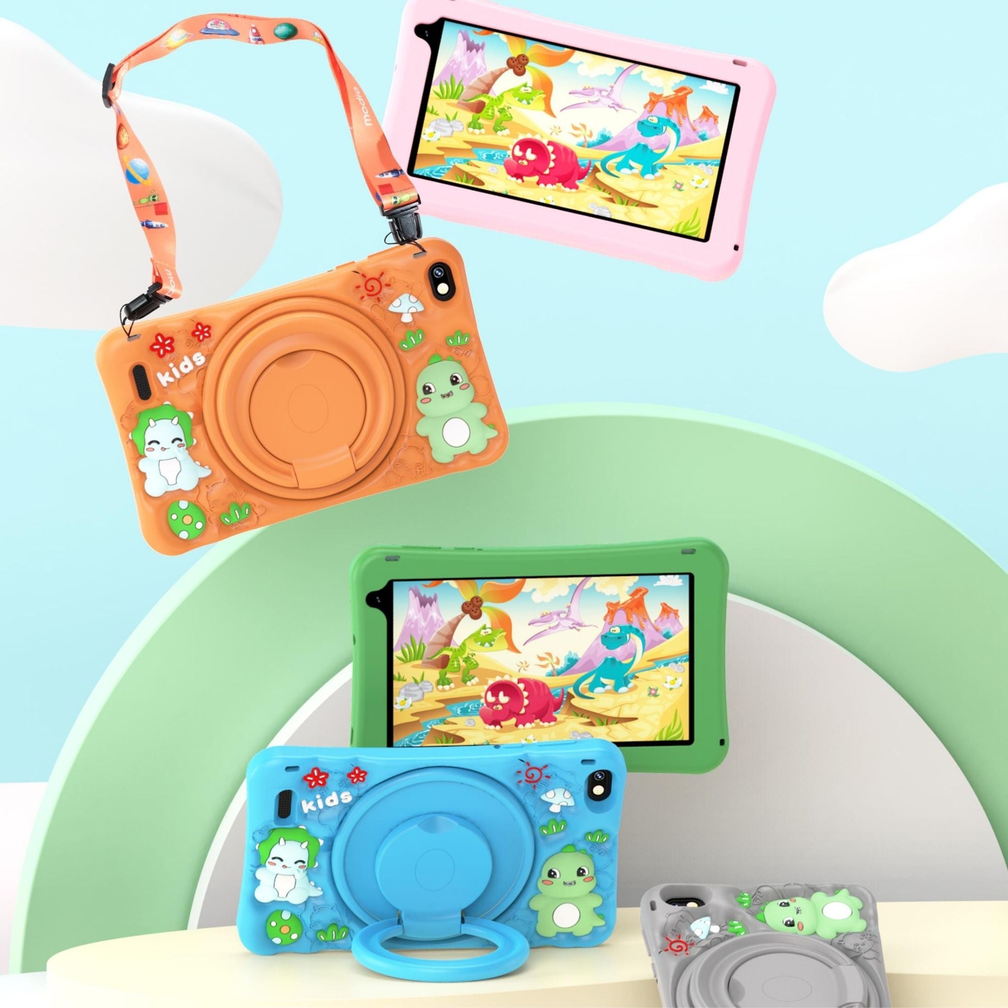 Modio M796 5G (6GB RAM+256GB ROM) WiFi Tablet-Pink