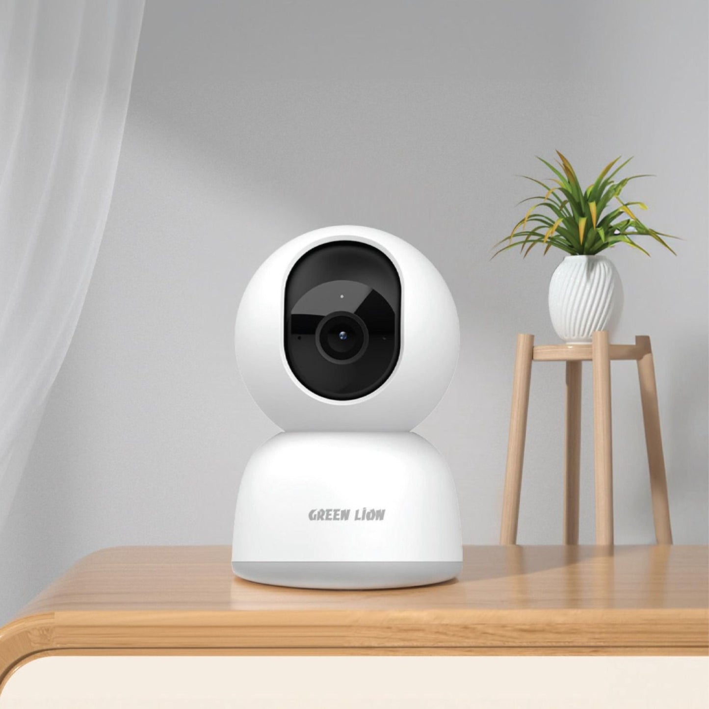 Green Lion Smart Home Camera - White