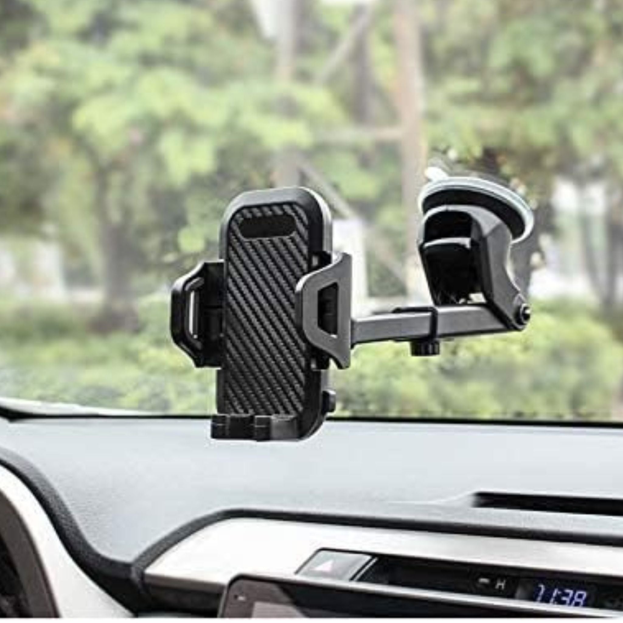 Davin Car Holder Suction Cup for Smartphones (D-HS02)- Black