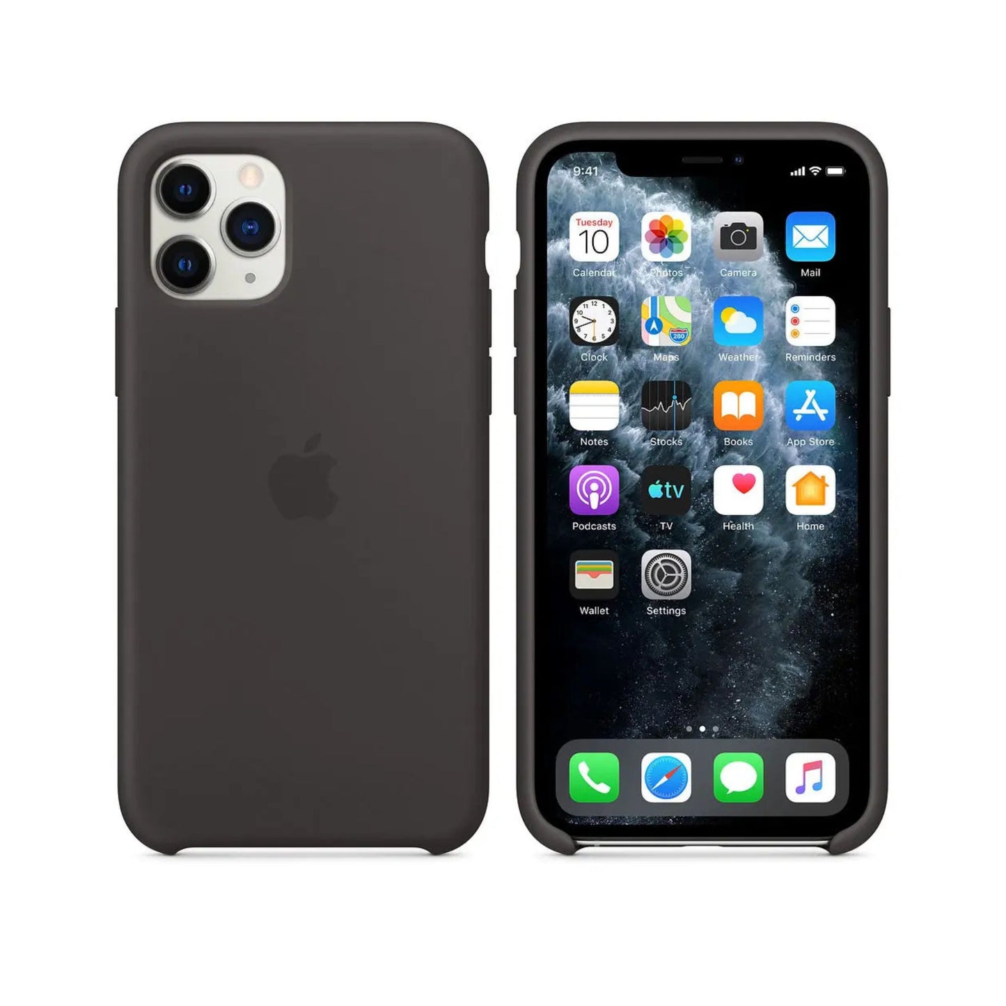 APPLE iPhone 11 Pro Silicone Case_Black