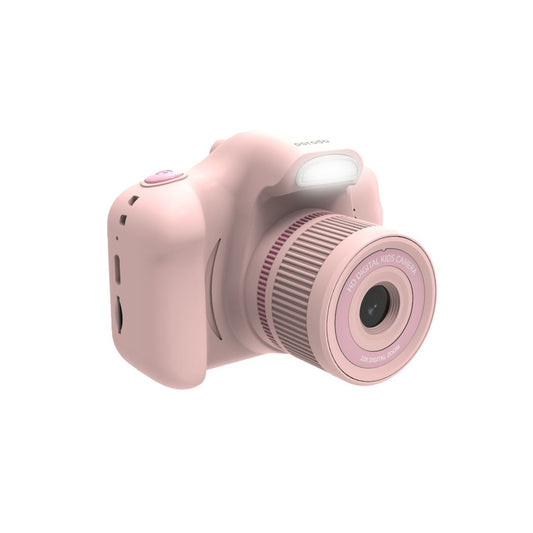 Porodo Lifestyle Kids Focus Camera with Tripod Stand 1000mAh- Pink