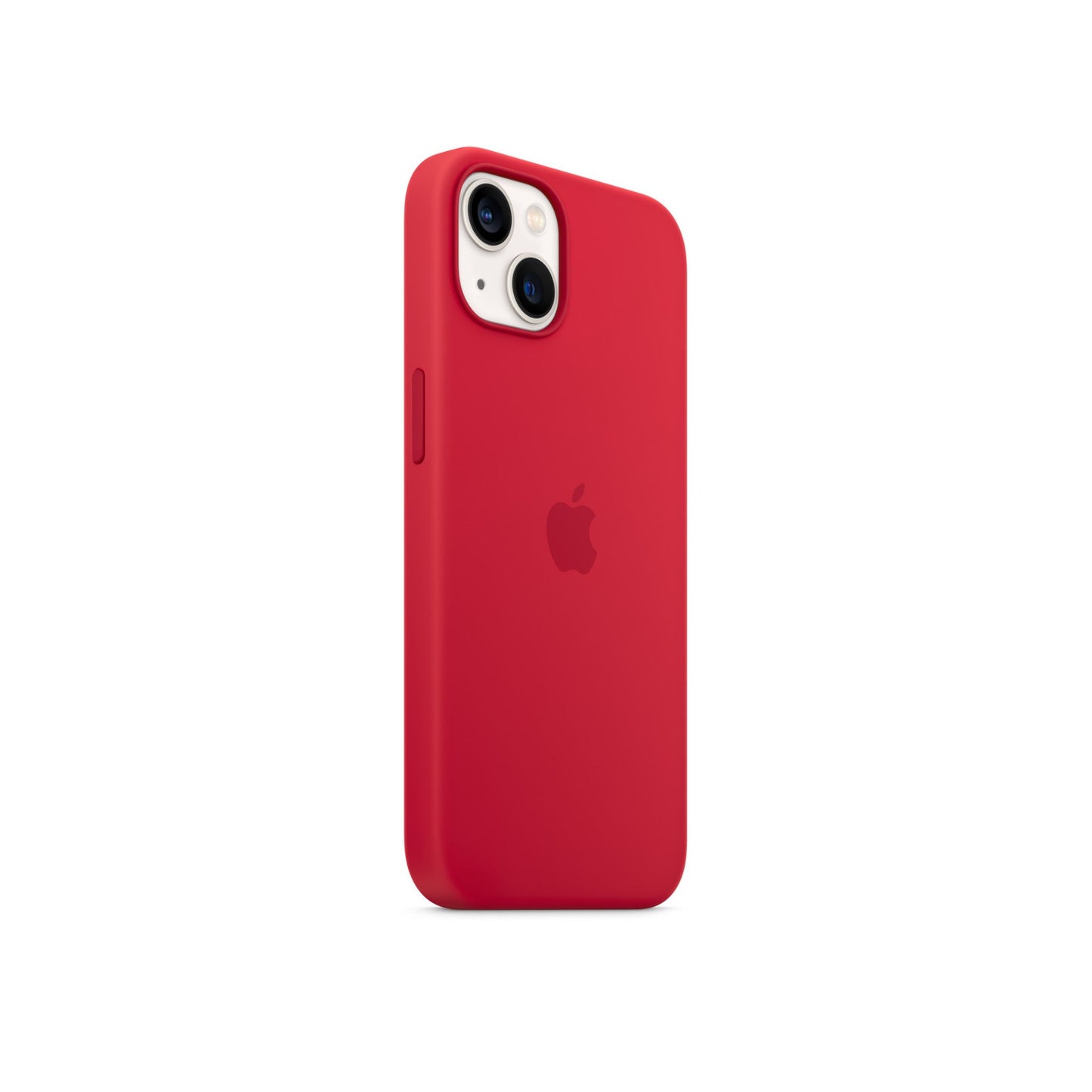 Apple iPhone 13 Silicone Case with magsafe_Red