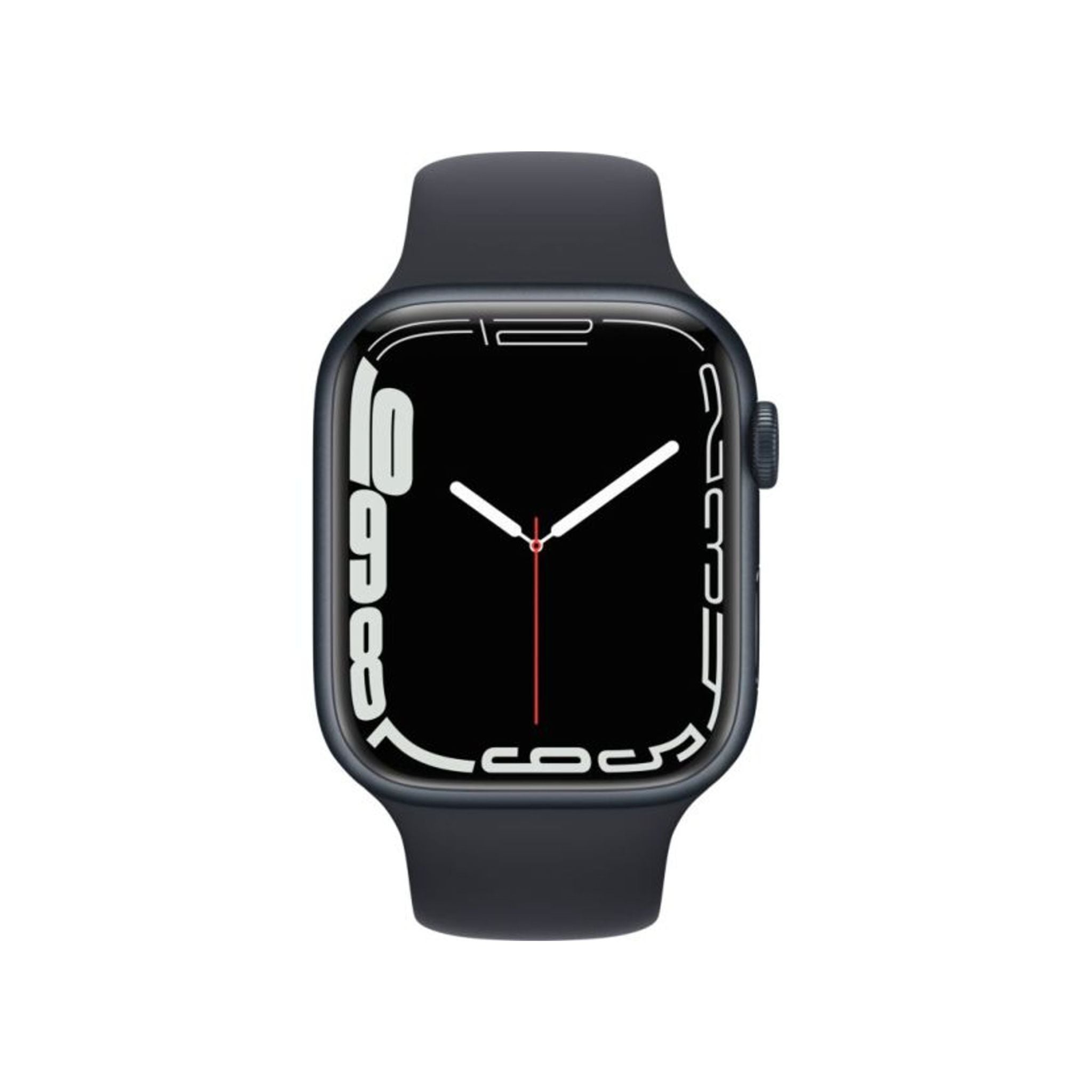 Apple Watch Series 7 (GPS+Cellular) 41MM Midnight Aluminium Case with Midnight Sport Band – Middle East Version