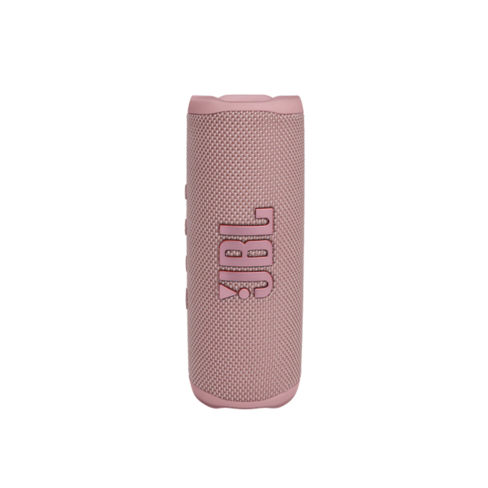 JBL Flip 6 Bluetooth Box in Pink - Waterproof Portable Speaker with 2-Way Speaker System for Powerful Sound - Up to 12 Hours of Wireless Music Play-Pink