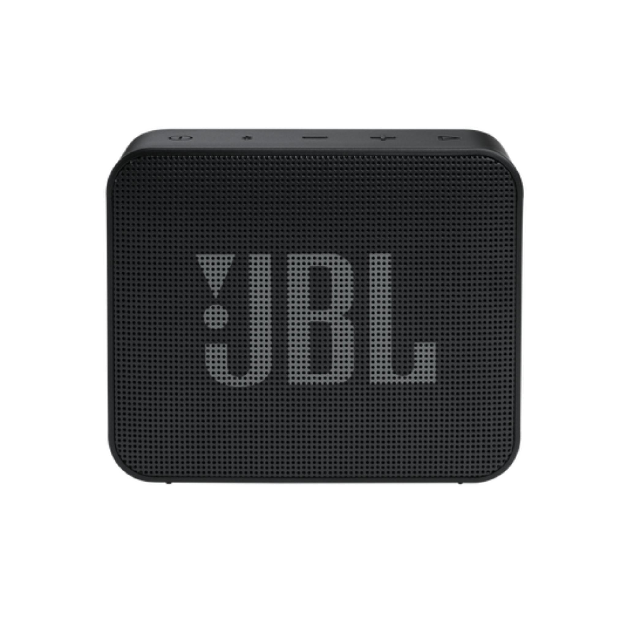 JBL Go Essential Portable Waterproof Speaker, Original JBL Pro Sound, Big Audio and Rich Bass, IPX7 Waterproof, Wireless Streaming, 5 Hours of Battery - Black