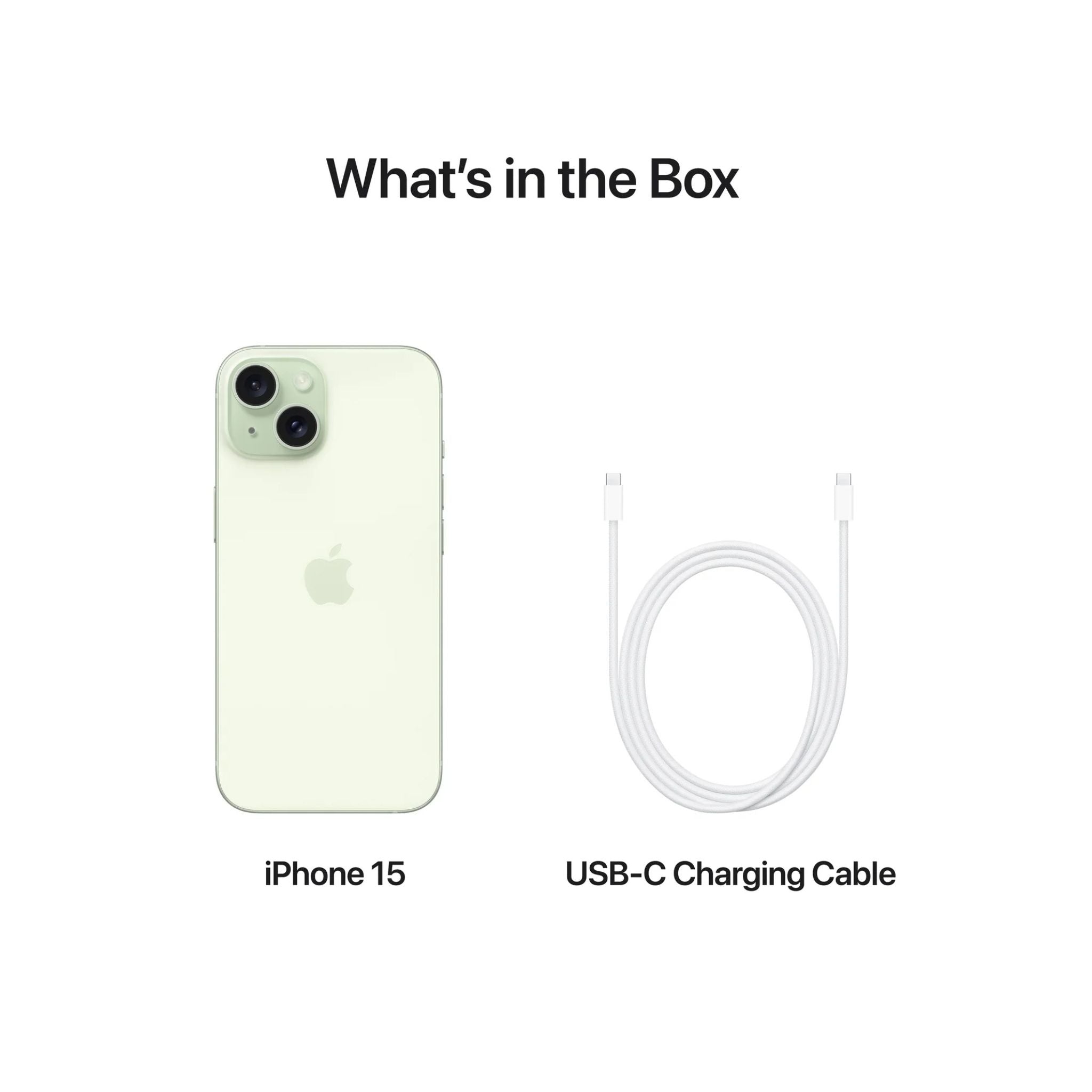 Apple iPhone 15 (256 GB) - Green (TDRA)