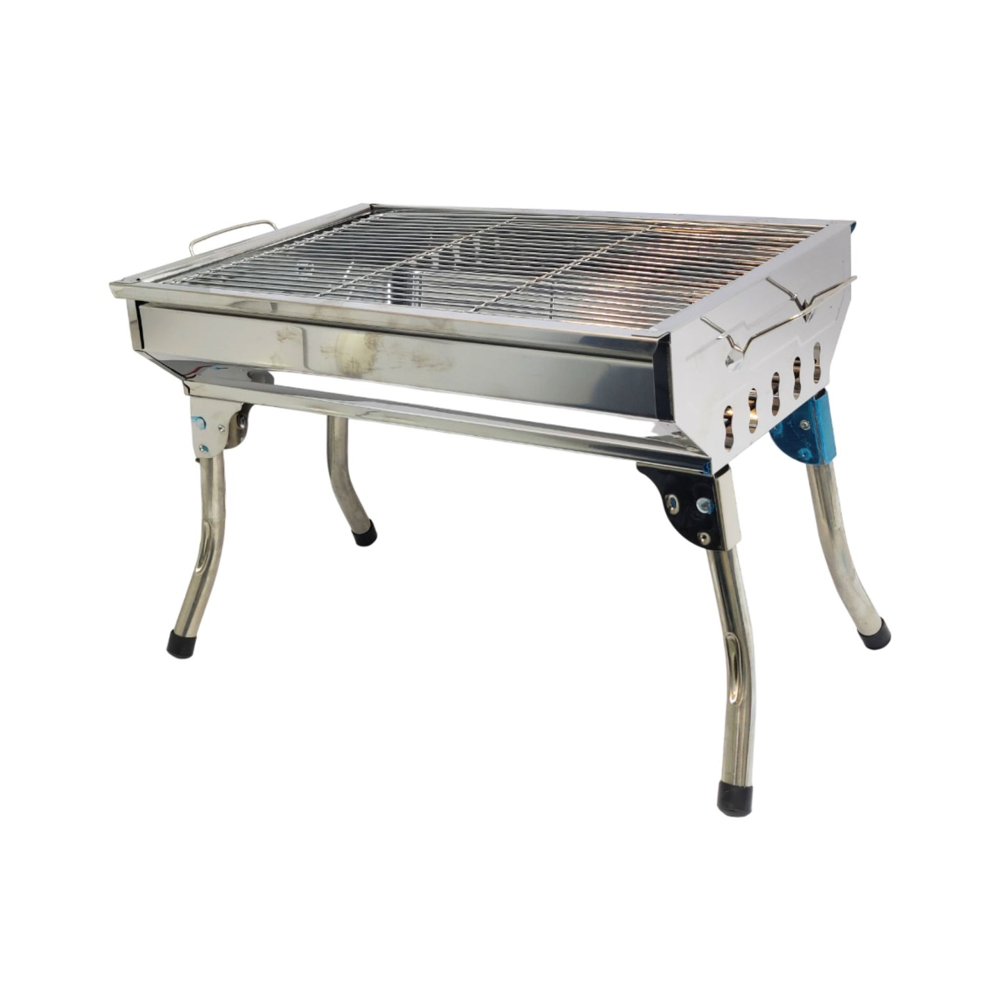 HENLEE CHARCOAL GRILL SS FOLDABLE_NH8107