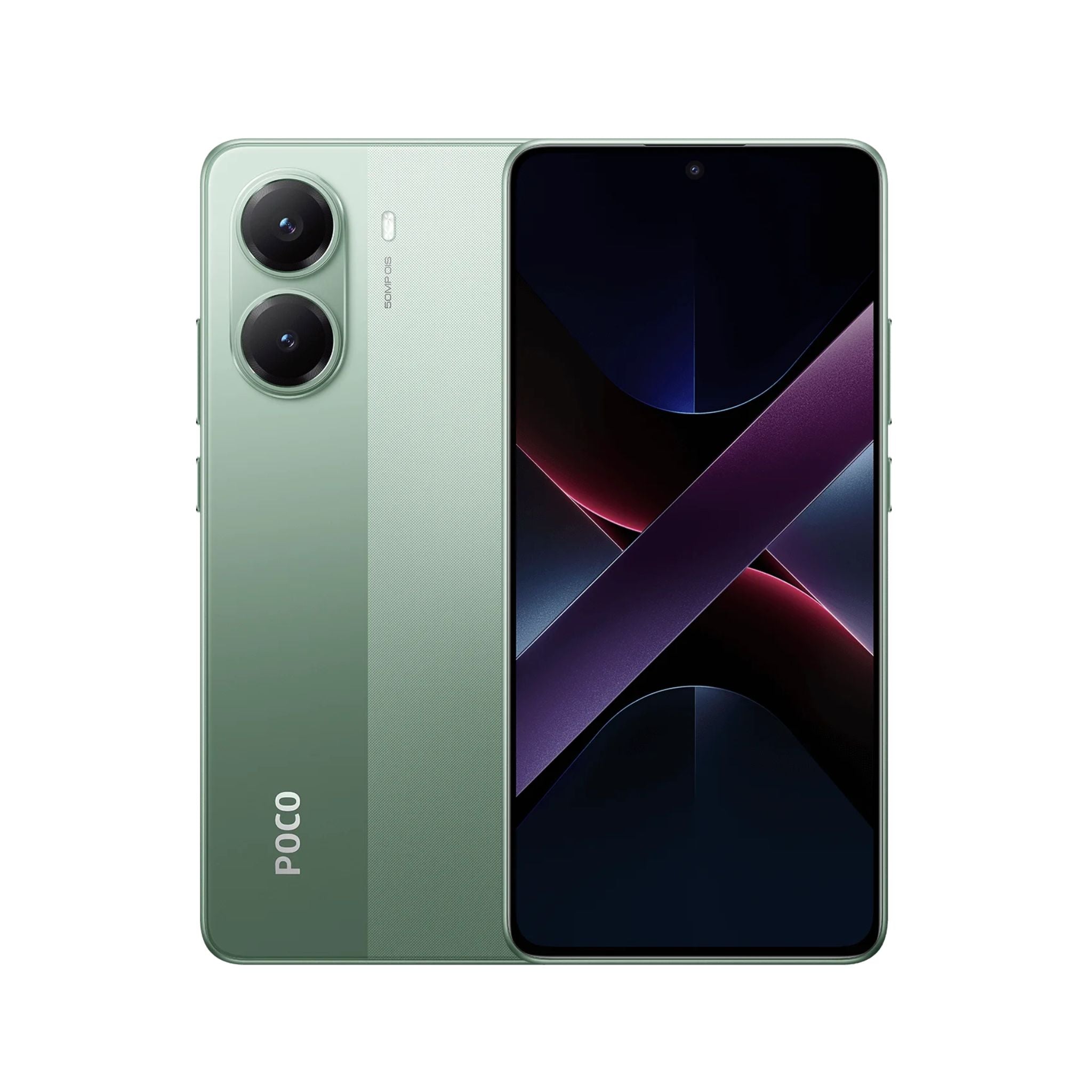 Xiaomi POCO X7 Pro 5G Mobile Phone, 1.5K 120Hz AMOLED Curved Display, Mediatek Dimensity 8400-Ultra CPU, 12GB RAM, 512GB ROM, 50MP Main Camera With OIS, Xiaomi HyperOS 2 OS- Green