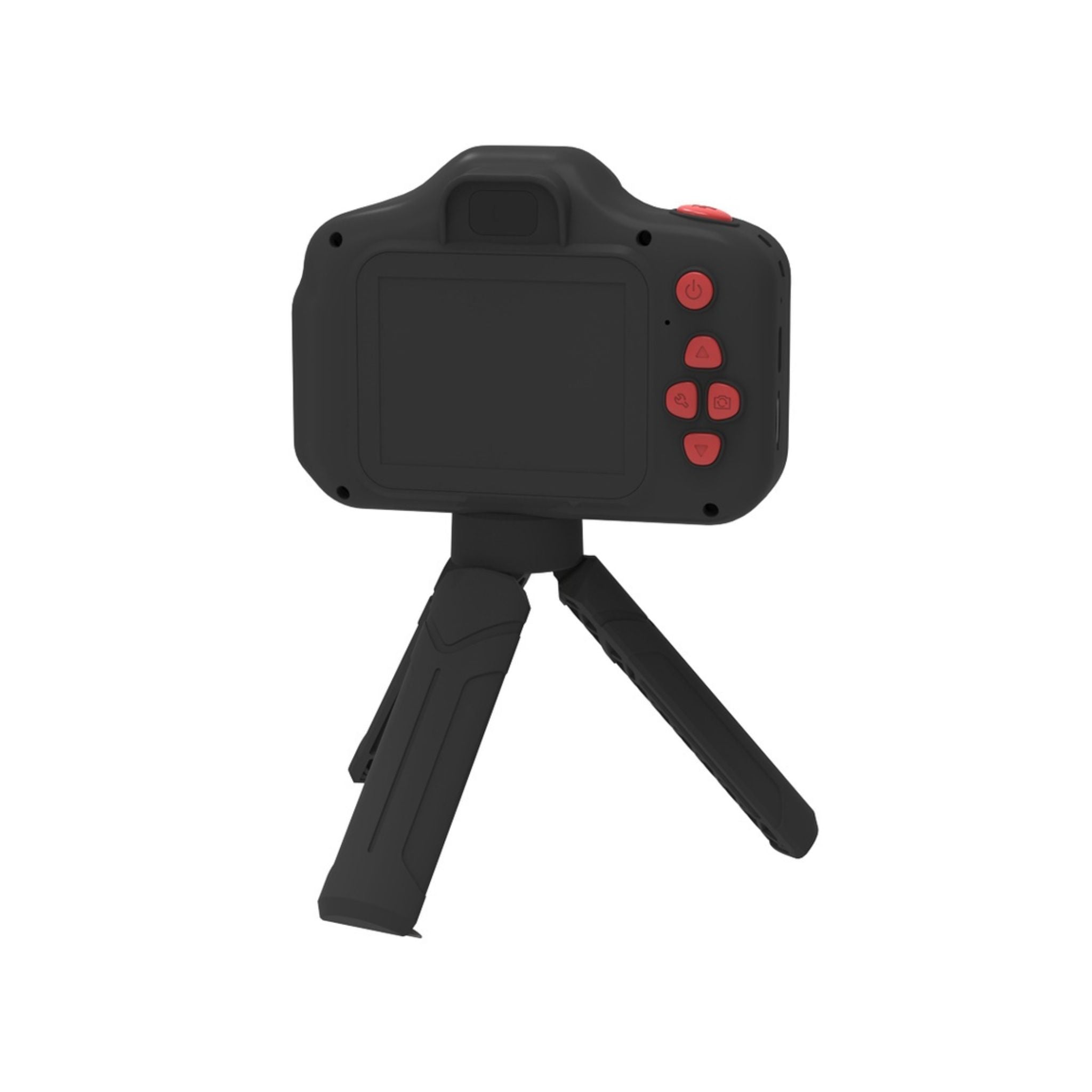 porodo Lifestyle Kids Focus Camera with Tripod Stand, 320 x240 Screen Resolution, Up to 5 Hours Battery Life - Black