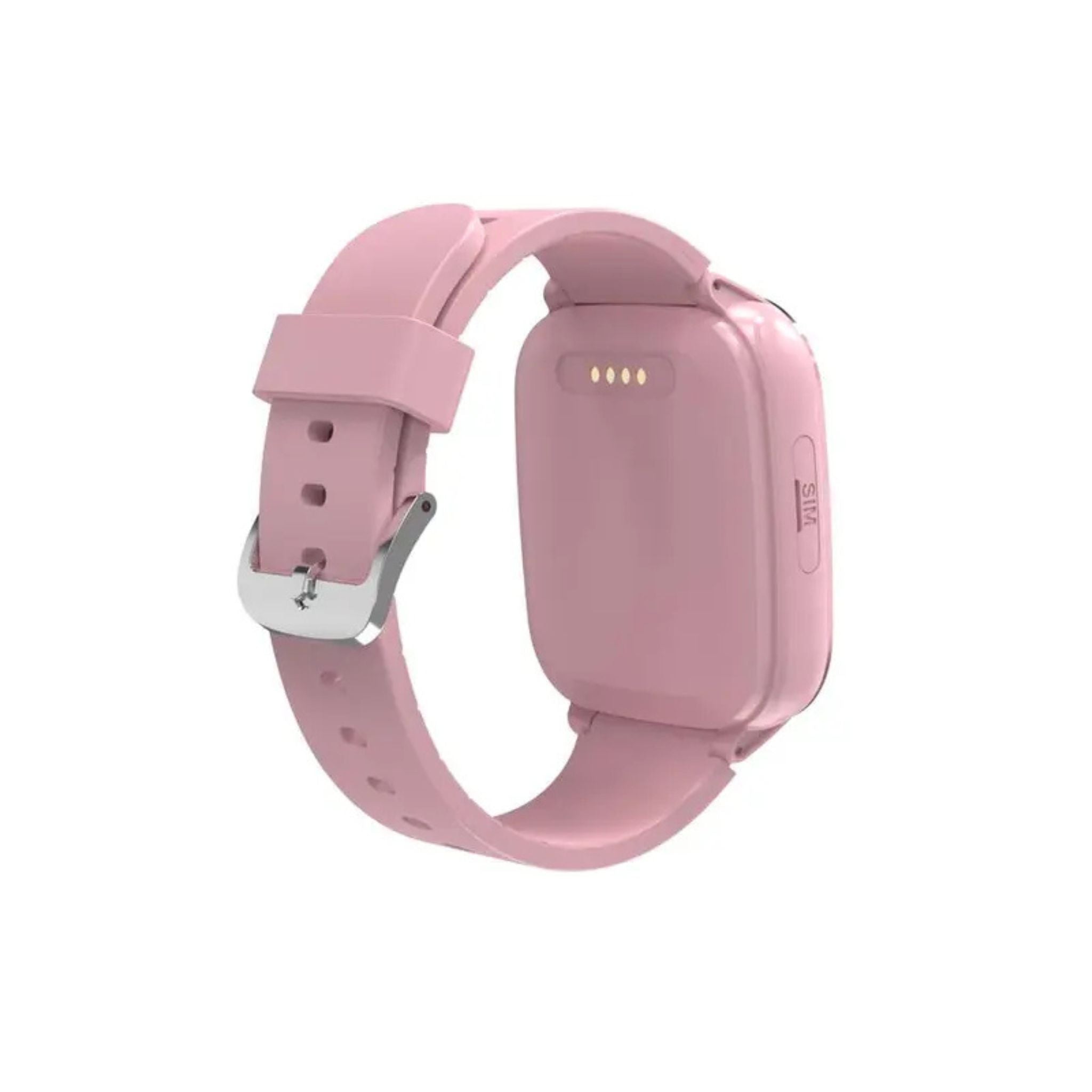 Porodo 4G Kids GPS 1.85 inches Smart Watch Junicare with Touch Display, 36 Hours Working Time, 3 Hours Charging Time, Video Calling - Pink