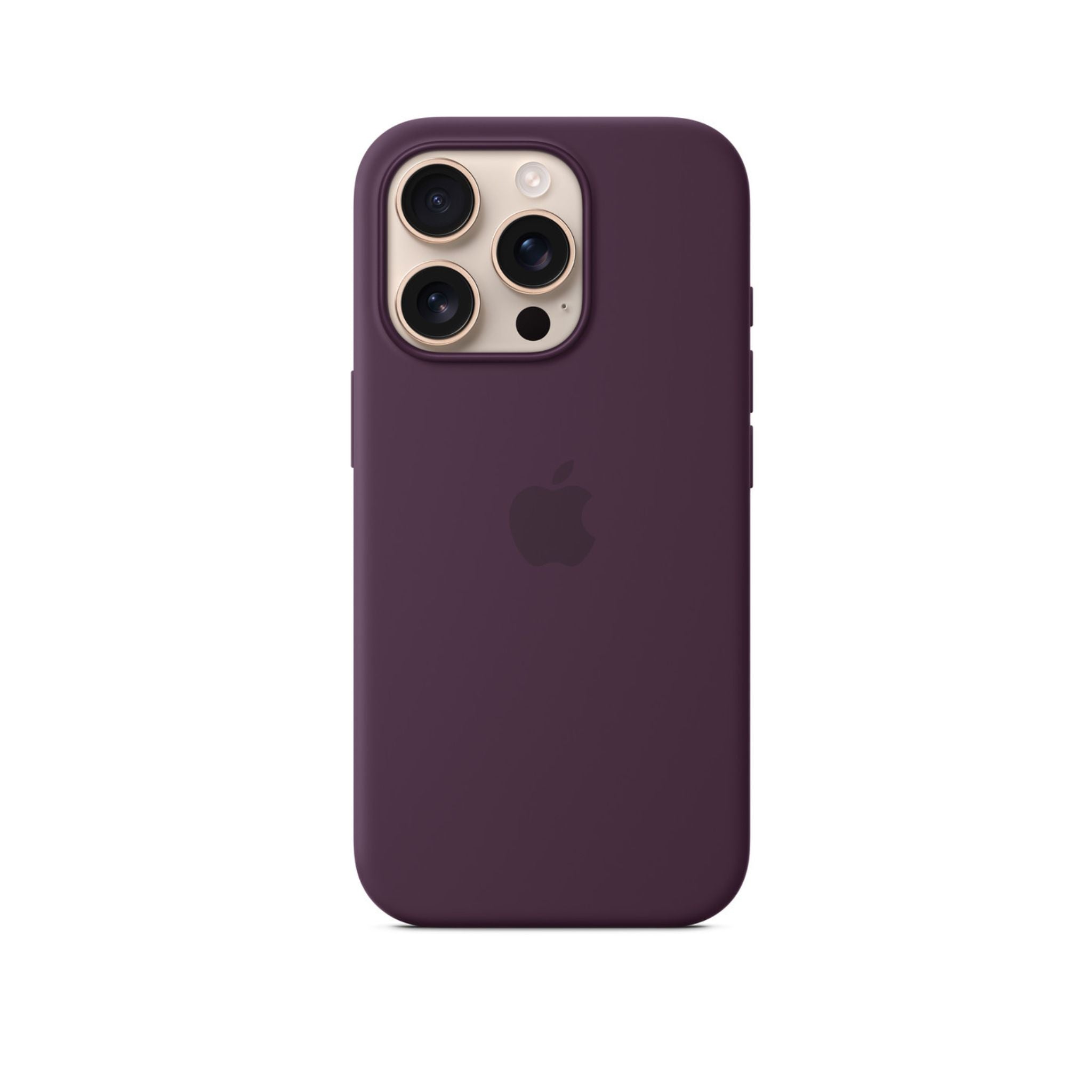 APPLE iPhone 16 Pro Silicone Case with MagSafe – Plum