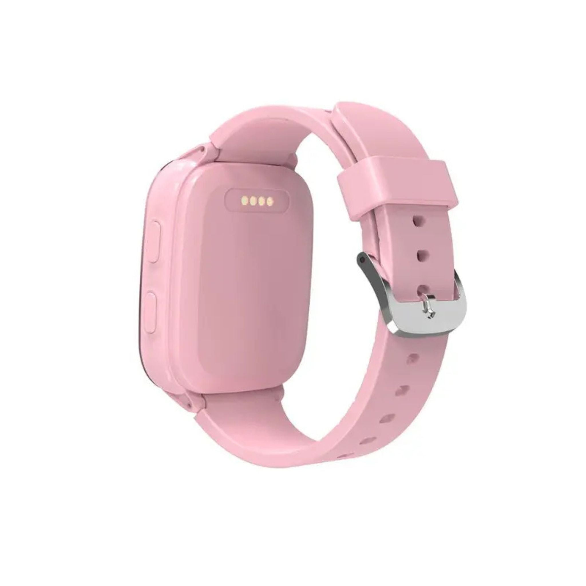 Porodo 4G Kids GPS 1.85 inches Smart Watch Junicare with Touch Display, 36 Hours Working Time, 3 Hours Charging Time, Video Calling - Pink