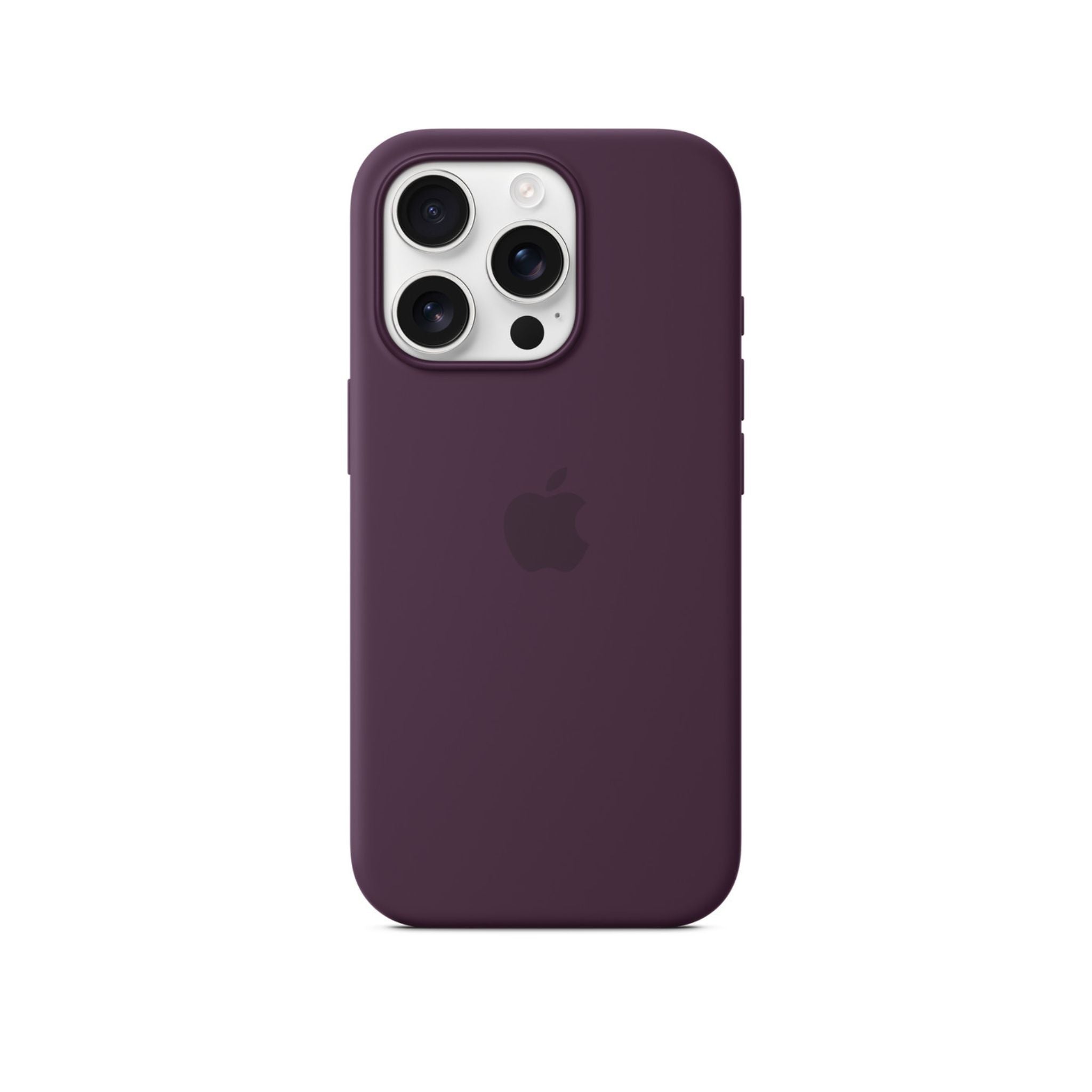 APPLE iPhone 16 Pro Silicone Case with MagSafe – Plum