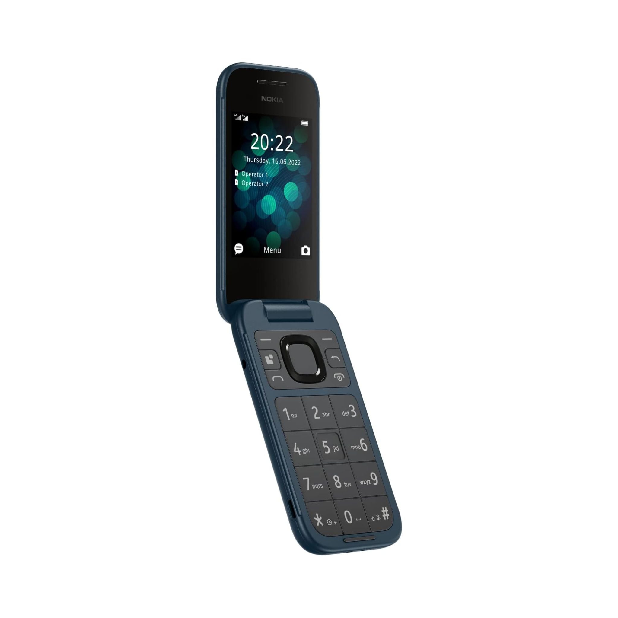 NOKIA 2660 TA-1474 Dual SIM, Blue, 48MB RAM, 128MB, 4G
