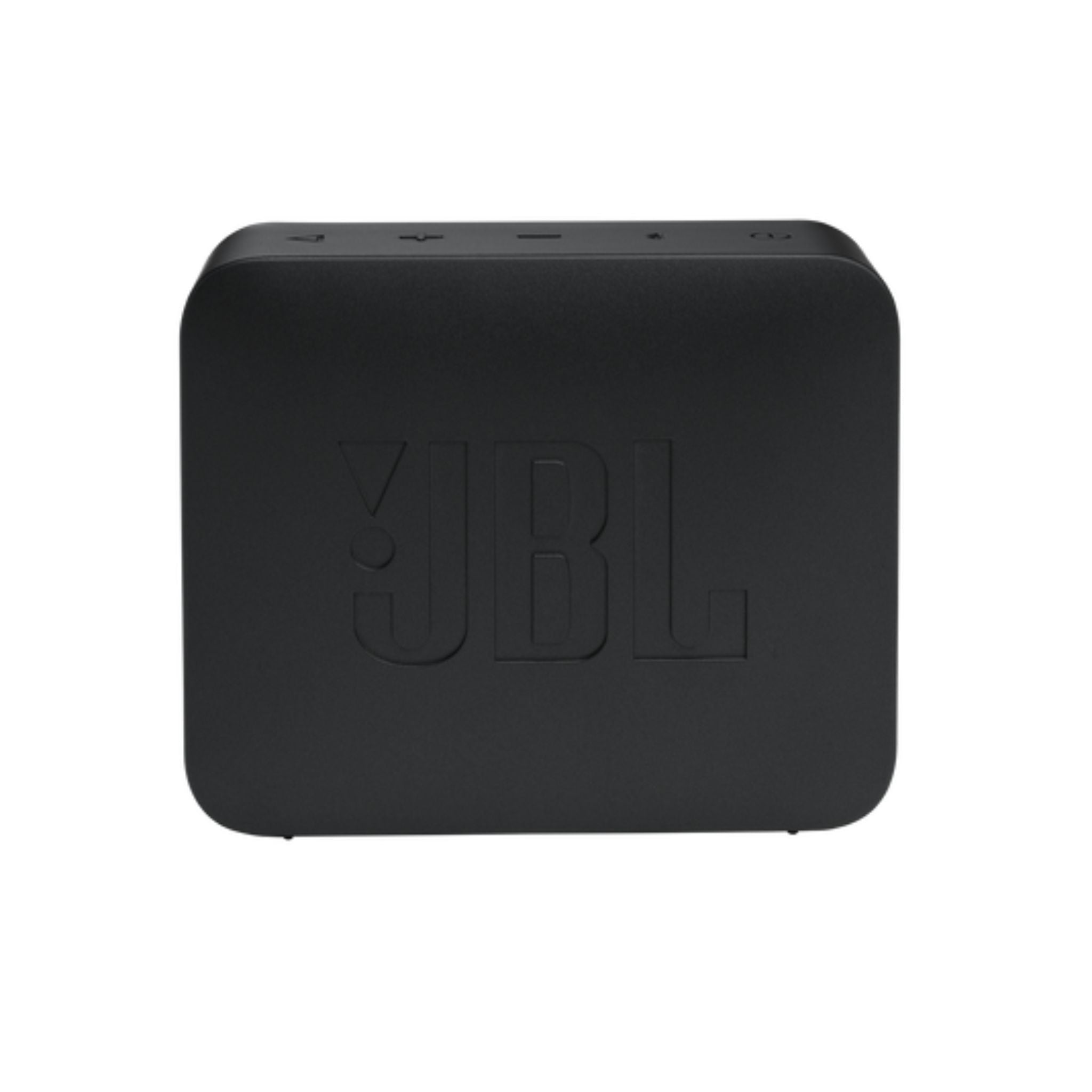 JBL Go Essential Portable Waterproof Speaker, Original JBL Pro Sound, Big Audio and Rich Bass, IPX7 Waterproof, Wireless Streaming, 5 Hours of Battery - Black