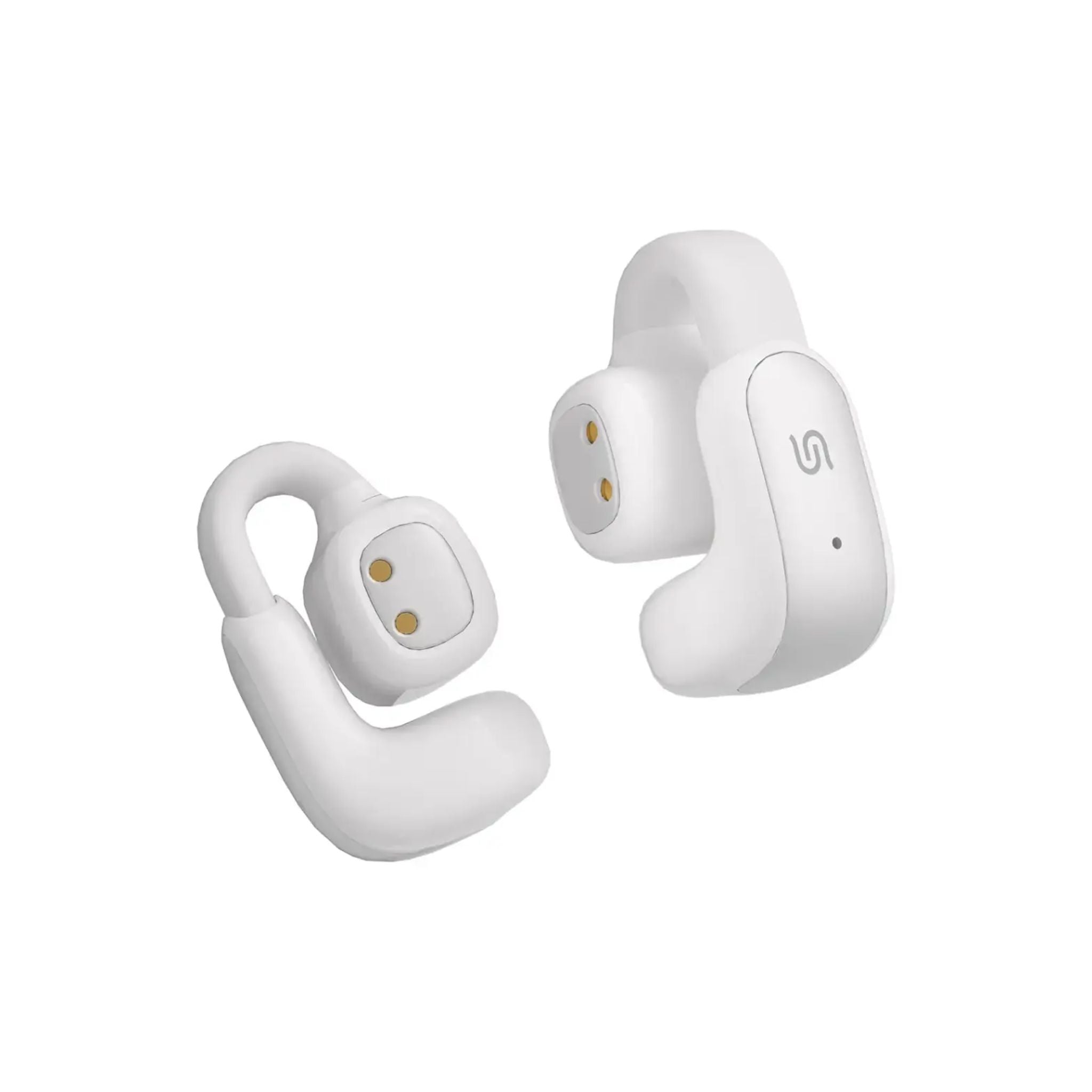 Porodo Soundtec Flexfit Open-Ear Clip-On Wireless Earbuds Bluetooth 5.4, 12mm Drivers, ENC Clear Calls, Touch Control, USB-C Fast Charging, 5.5H Playtime, 10m Range