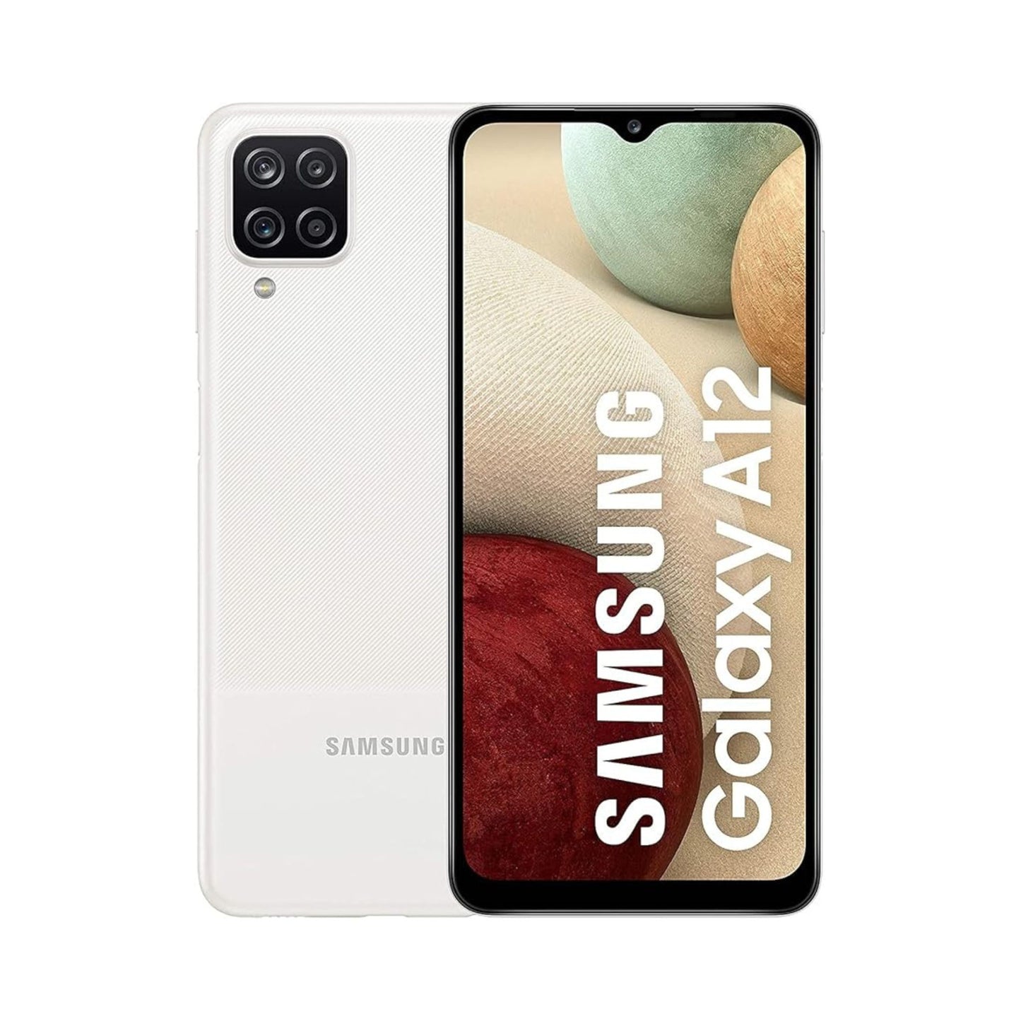 Samsung Galaxy A12  4GB|64 GB Smartphones_White