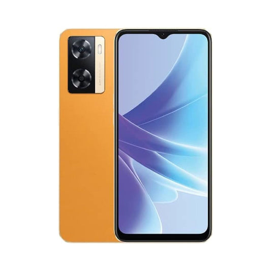 OPPO A77s Dual SIM 6.56 inches Smartphone 128GB 8GB RAM|5000mAh Long Lasting Battery |Fingerprint and Face Recognition | 4G LTE Android Phone, Sunset Orange