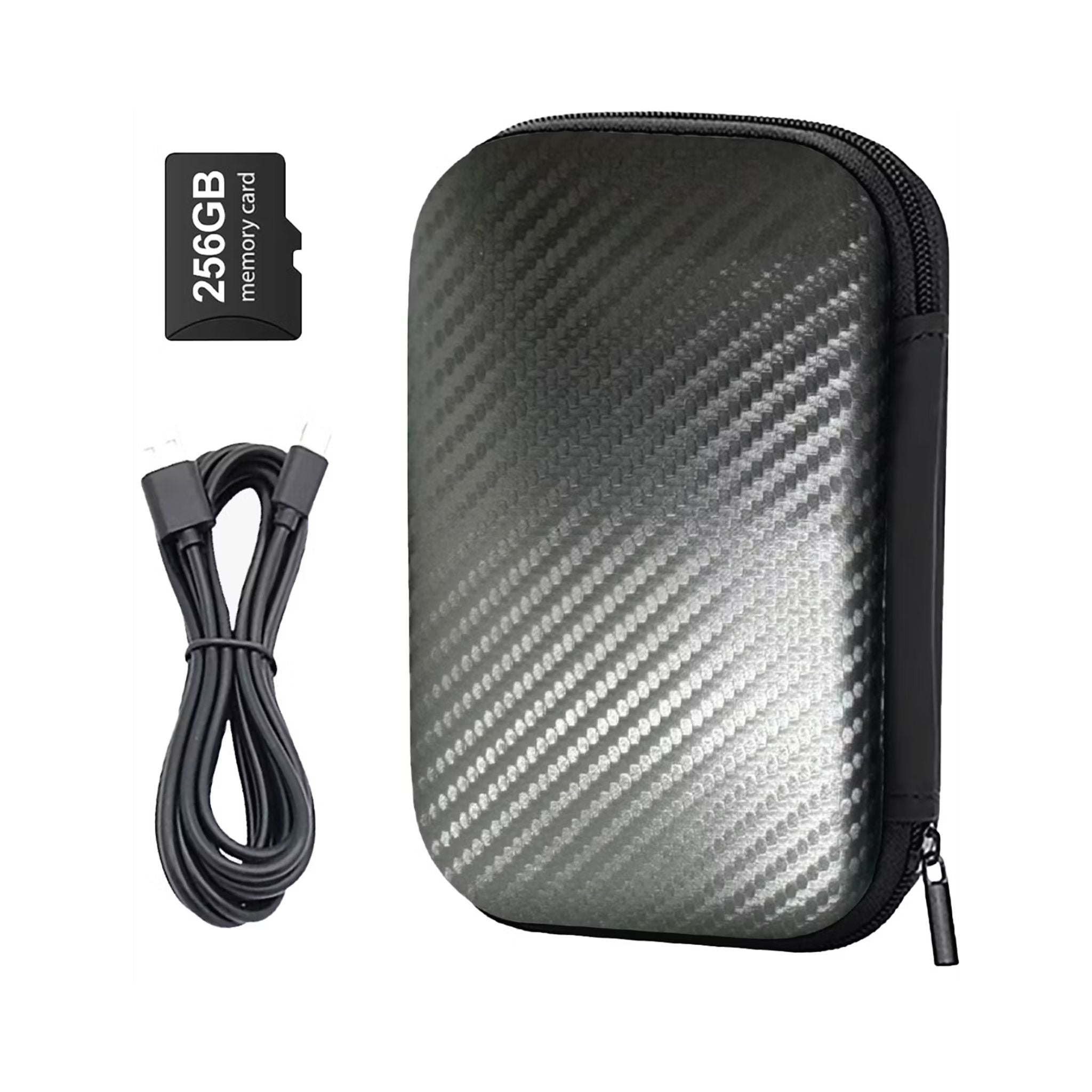 Porodo Gaming 4" Square Display Retro Handheld Game Console, 4000mAh Lithium Polymer Battery, 10 Hours Battery Life, 1GB RAM, Quad-Core Performance, Multi-System Support - Black