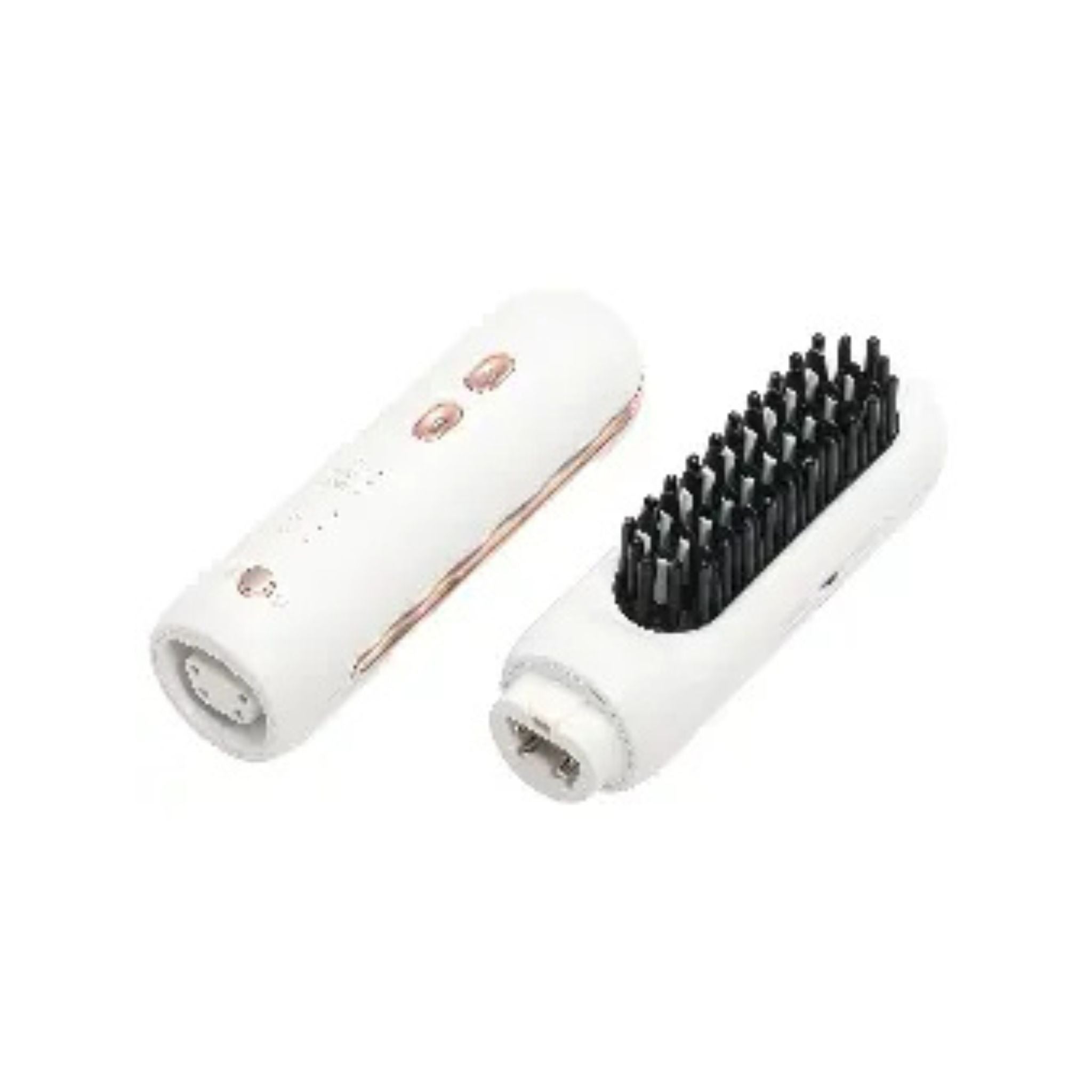 Porodo 3-In-1 Cordless Hair Styling Tool Hair Straightener & Curling Iron - White