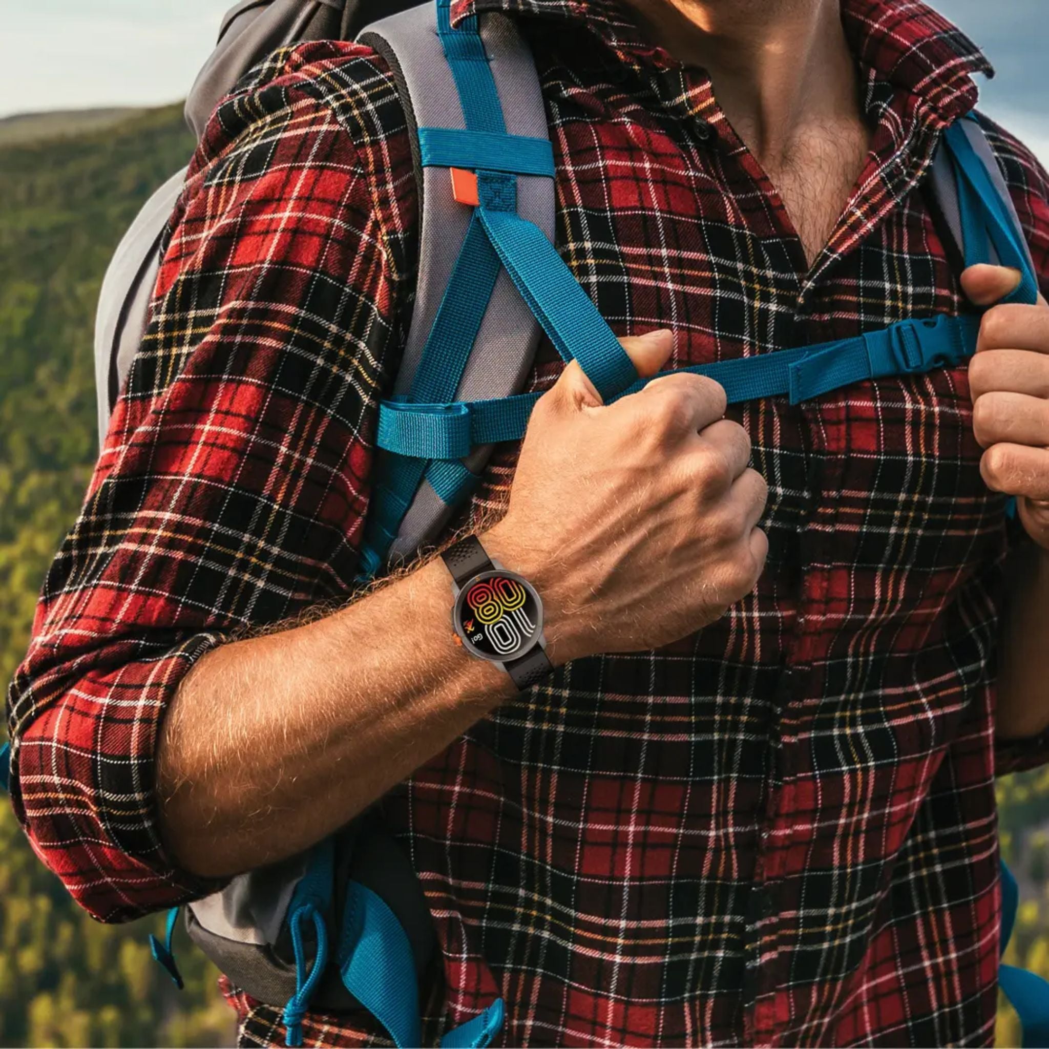 Green Lion GPS Pro Smart Watch 1.6" AMOLED Display 480×480, 1000nits Brightness, BT 5.3 Calling, Heart Rate & Sleep Monitor, 5ATM Water Resistant, 450mAh Battery Up to 6 Days, Zinc Alloy Case, GPS, TWS & Voice Recording– Titanium