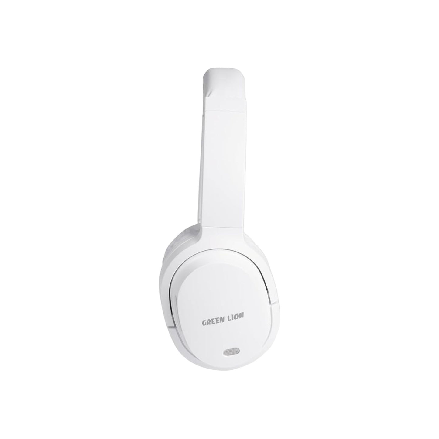 Green Lion San Siro Wireless Headphone: 300mAh Earphone Capacity, 10m Working Distance, 2.5 Hours Charging Time, 30 Hours Play Time, Comfortable, Lightweight, Microphone - White