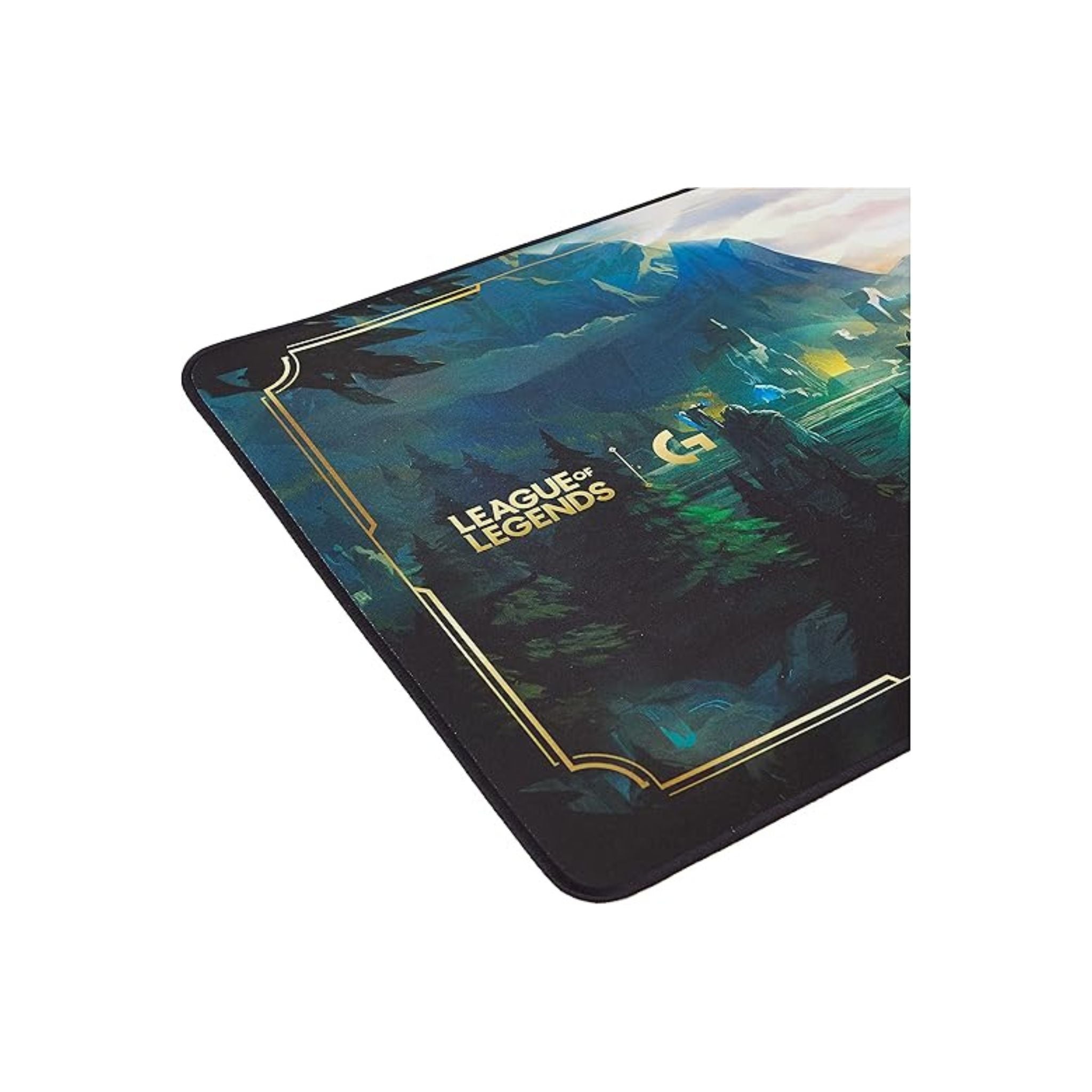 Logitech G840 XL Cloth Gaming Mouse Pad - 0.12 In Thin, Stable Rubber Base, Performance-Tuned Surface, Official League Of Legends Edition