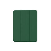 Green Lion Hogo Premium Case with Pencil Holder for iPad Air 11", Auto Wake, Ultra Slim Fit, Stable Tri-Fold Stand, Built-in Pencil Holder, Magnetic Smart Cover, Auto Sleep/Wake - Green