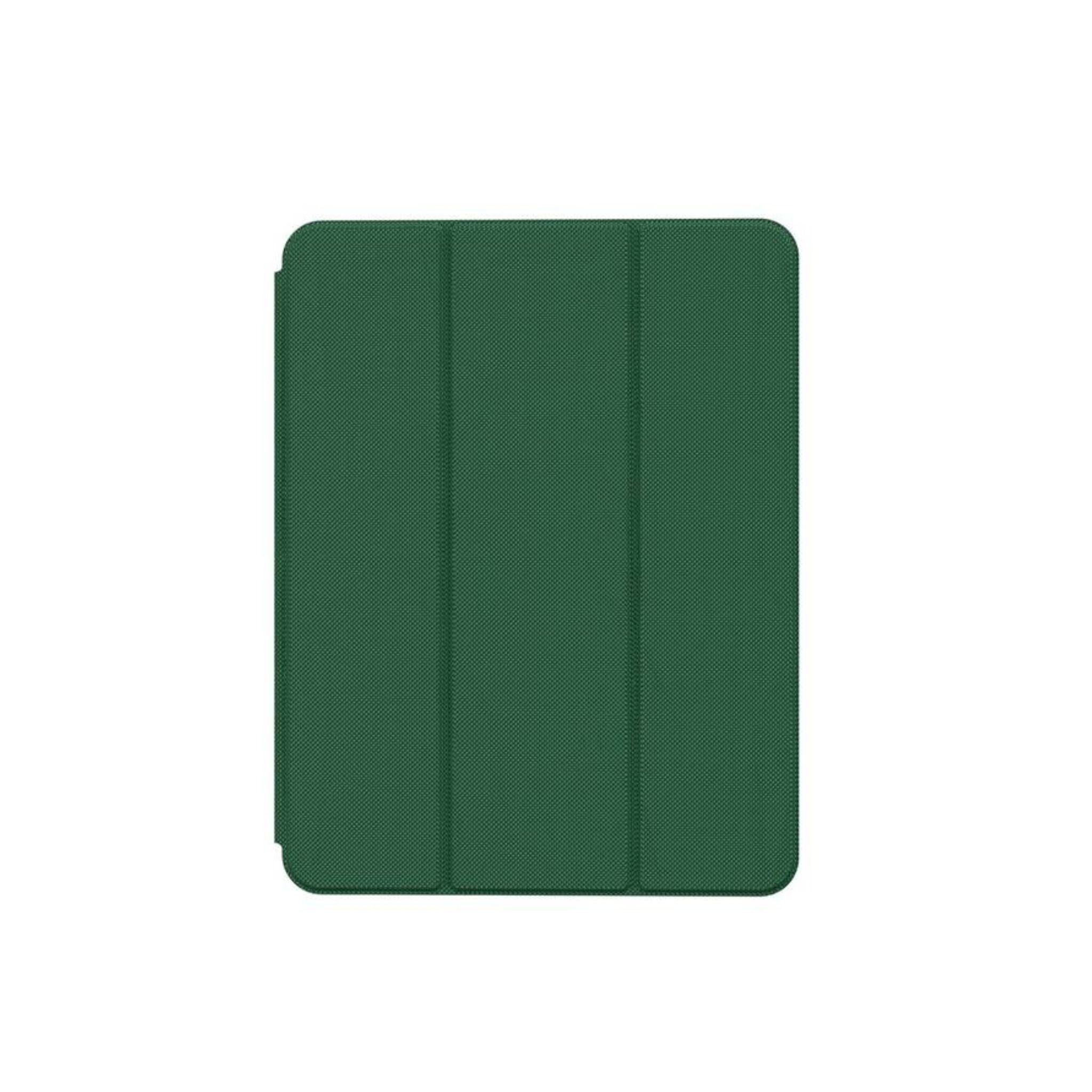Green Lion Hogo Premium Case with Pencil Holder for iPad Air 11", Auto Wake, Ultra Slim Fit, Stable Tri-Fold Stand, Built-in Pencil Holder, Magnetic Smart Cover, Auto Sleep/Wake - Green