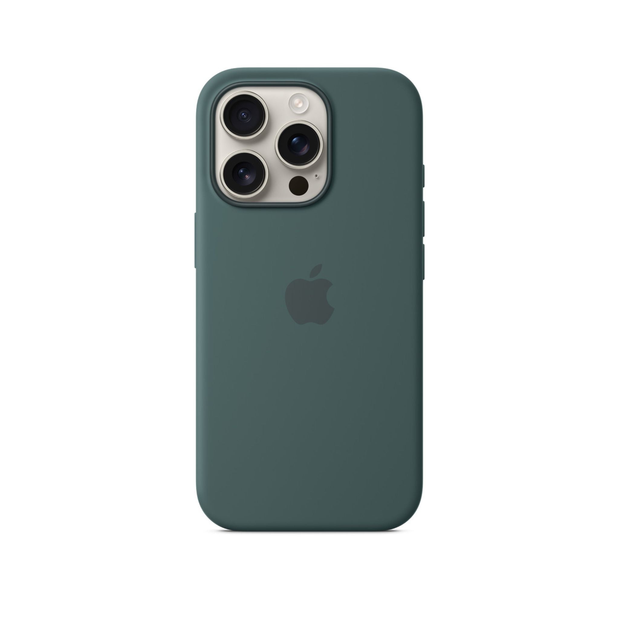 APPLE iPhone 16 Pro Silicone Case with MagSafe – Lake Green