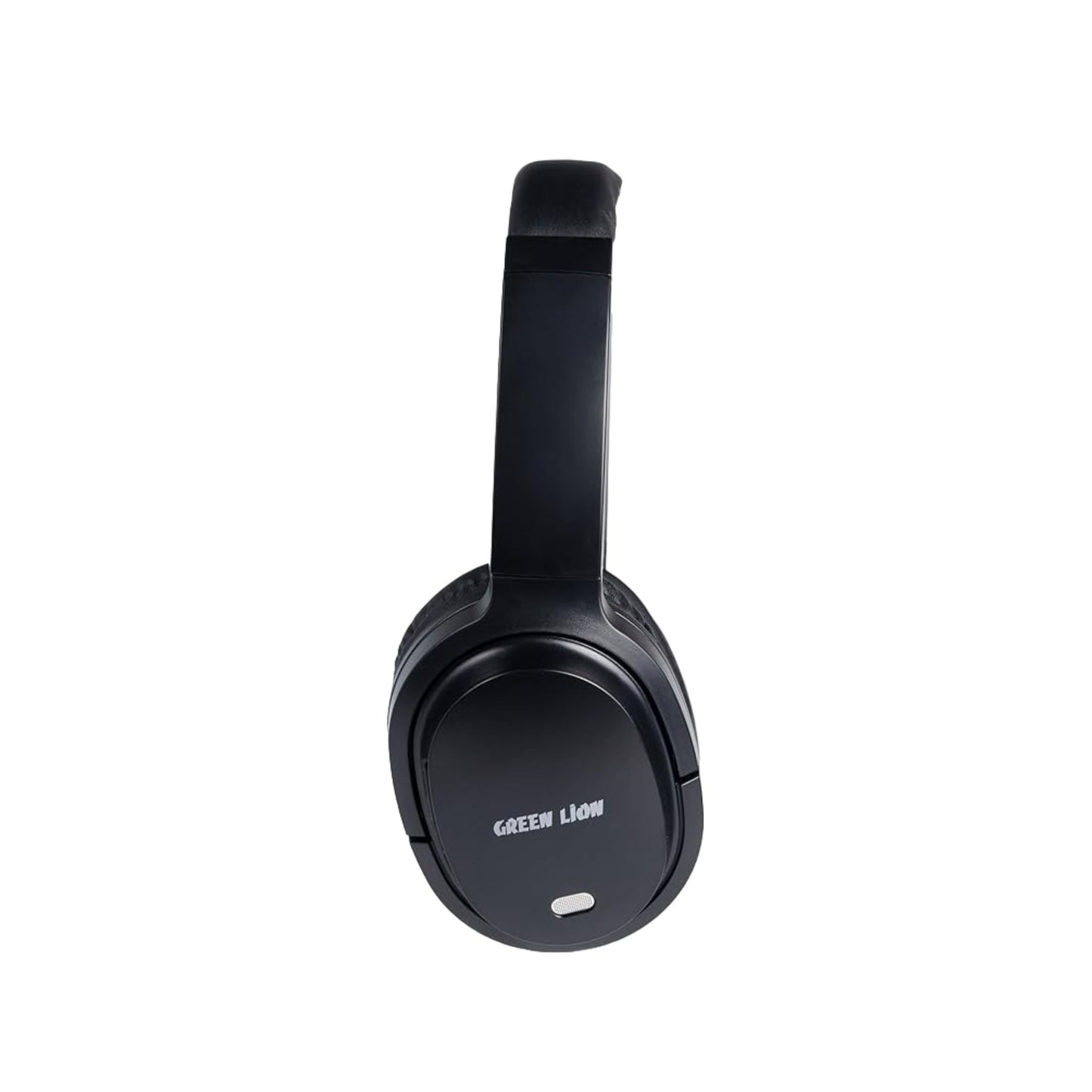 Green Lion San Siro Wireless Headphone,300mAh Earphone Capacity, 10m Working Distance, 2.5 Hours Charging Time, 30 Hours Play Time, Comfortable, Lightweight, Microphone - Black