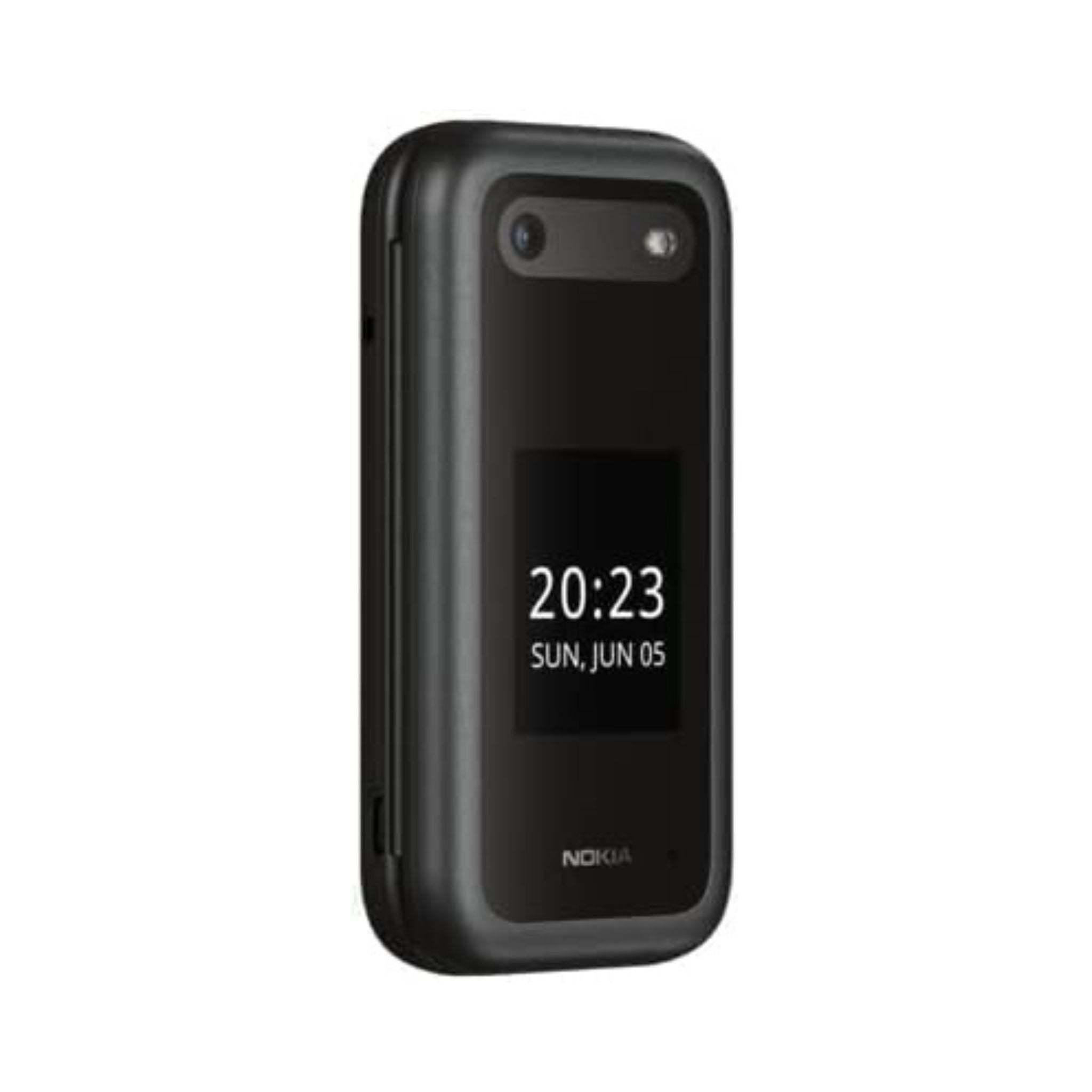 Nokia 2660 Flip 4G, 2.8 inch screen, Dual SIM Feature Phone Black- Middle East Version