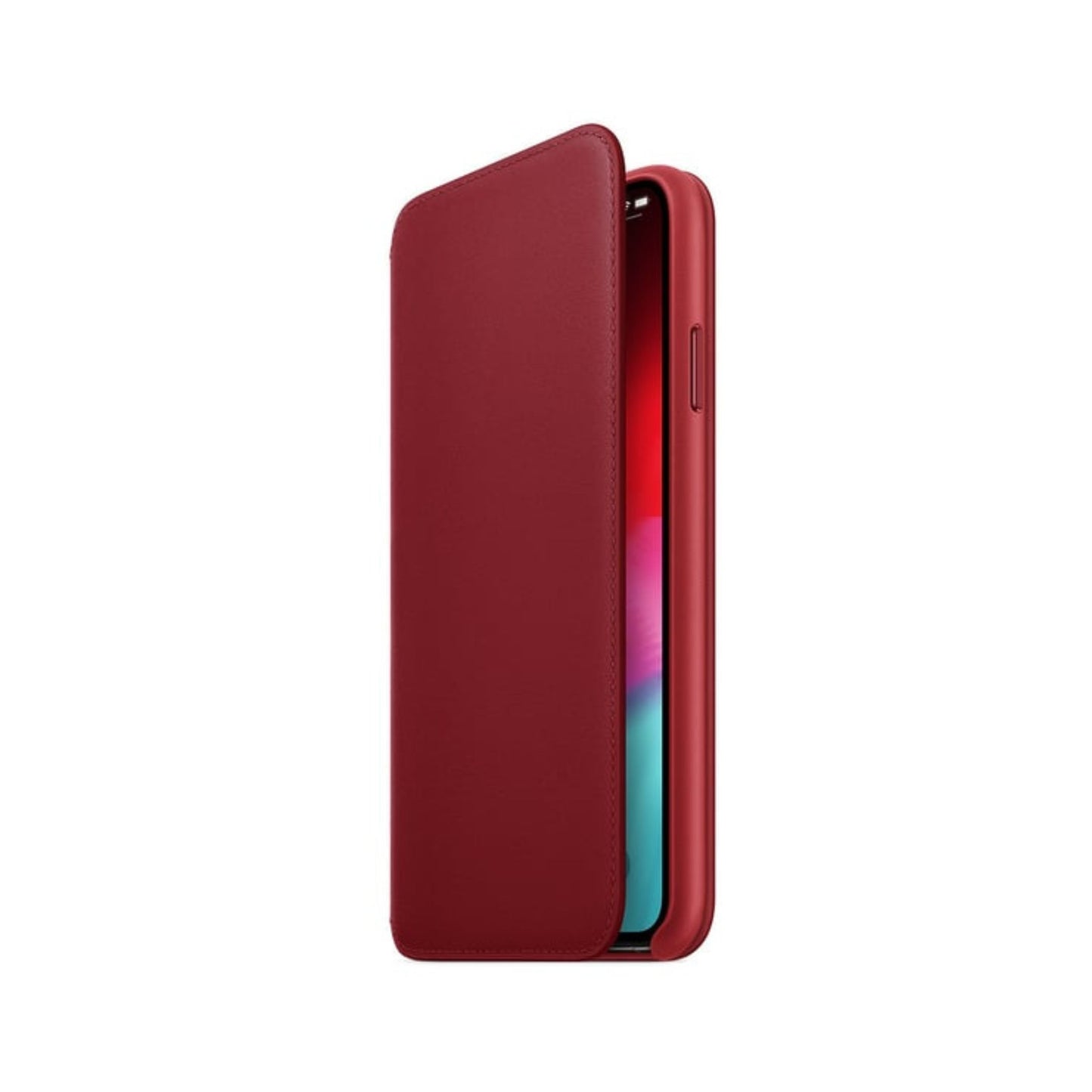 APPLE iPhone XS Max Leather Folio Case_(Product)Red