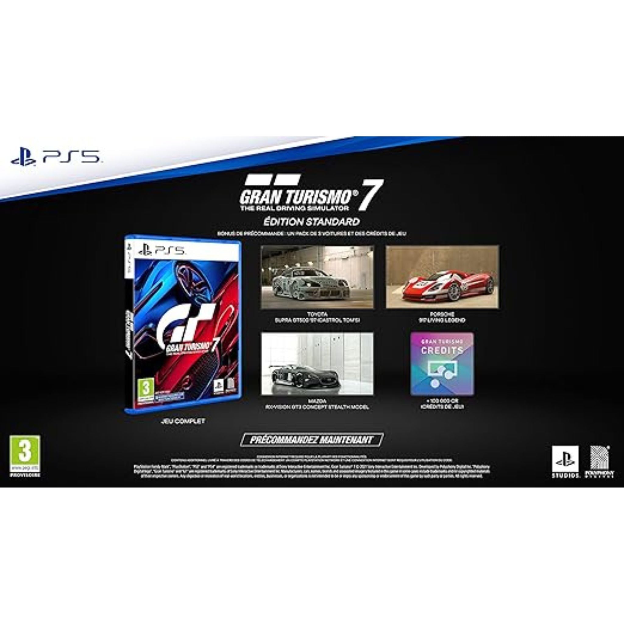Sony Gran Turismo 7 Standard Edition - International Version - Racing - PlayStation 5 (PS5)