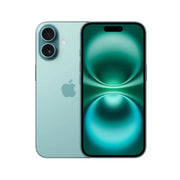 Green Apple smartphone on a white background