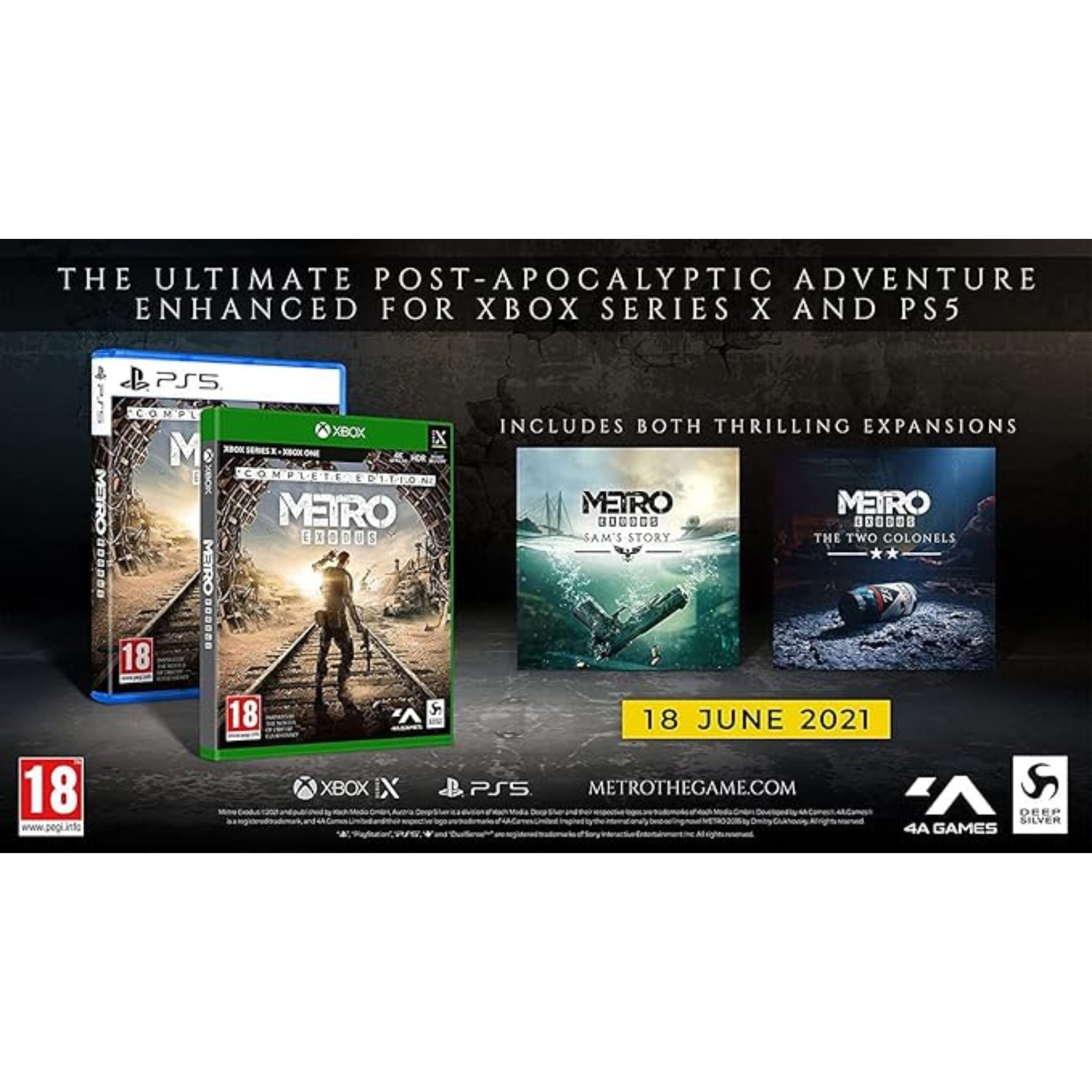 Deep Silver Metro Exodus - Complete Edition (PS5)
