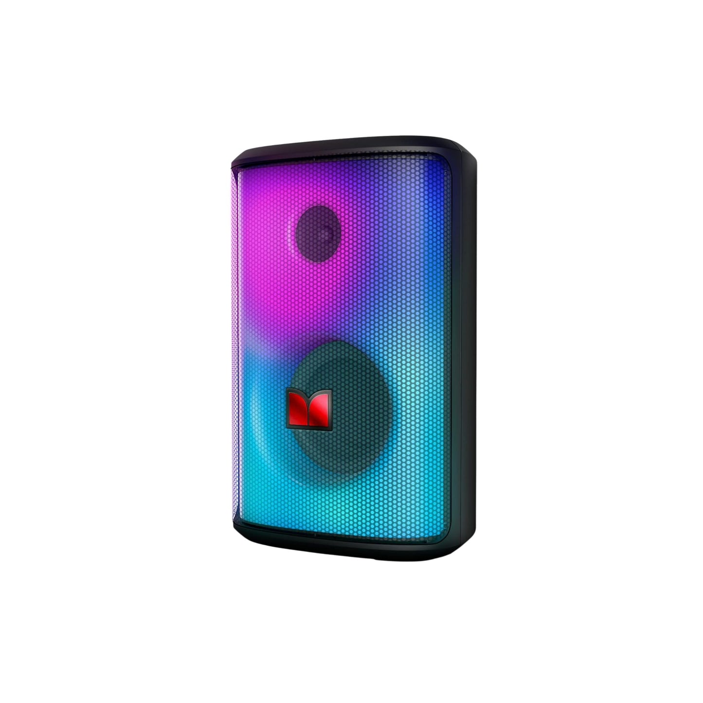 Monster Sparkle Loud Bluetooth Speaker 80W, Party Speaker with Powerful Sound and Heavy Bass, Full Screen Colorful Lights, 24H Playtime, AUX, USB Playback, Portable Waterproof Speaker for Outdoor Home