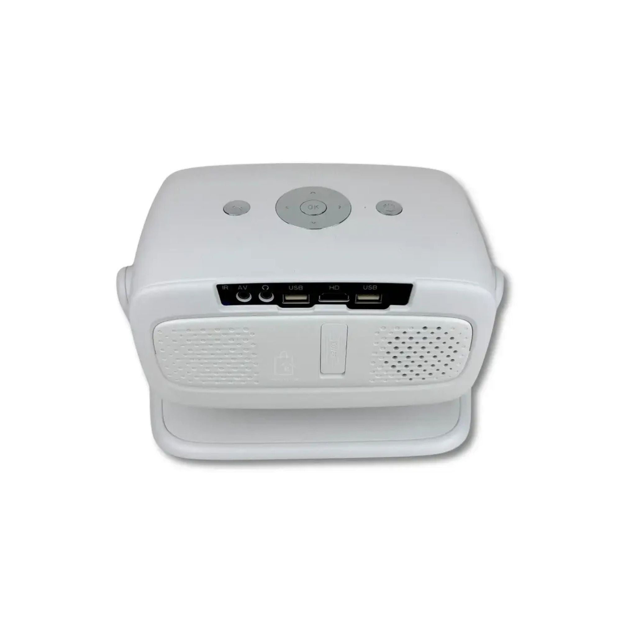 Umiio U10 1080P HD Smart Projector | 5000 Lumens Home Theater, 4K Input, WiFi 6 & Bluetooth 5.2, Portable Multi-Function Projector