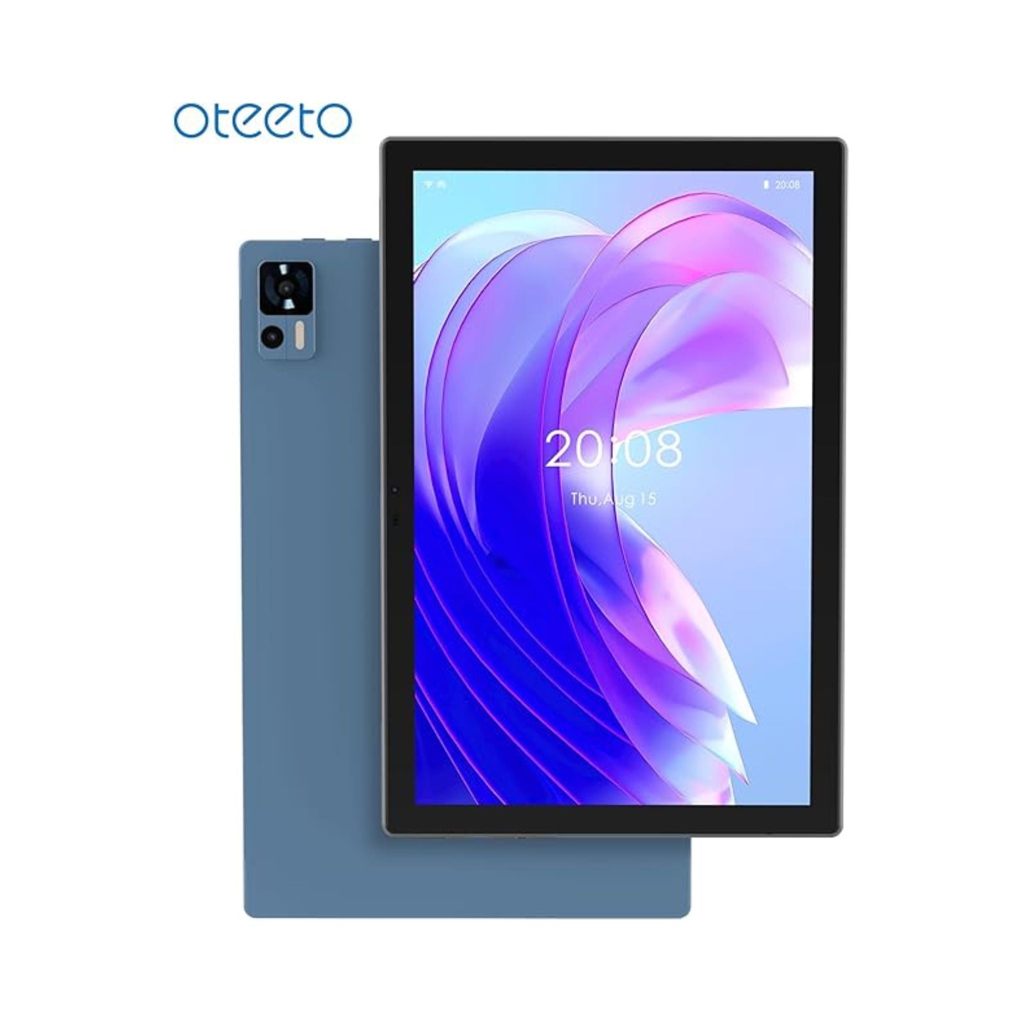 OTEETO Tab 16 10.1-inch IPS LCD Display | Octa-Core 2.0GHz Processor | Android 14 | 4G Connectivity | 6000mAh Battery | 12GB RAM + 512GB Storage | 8MP Front Camera + 13MP Rear Camera | Includes Keyboard & Touch Pen